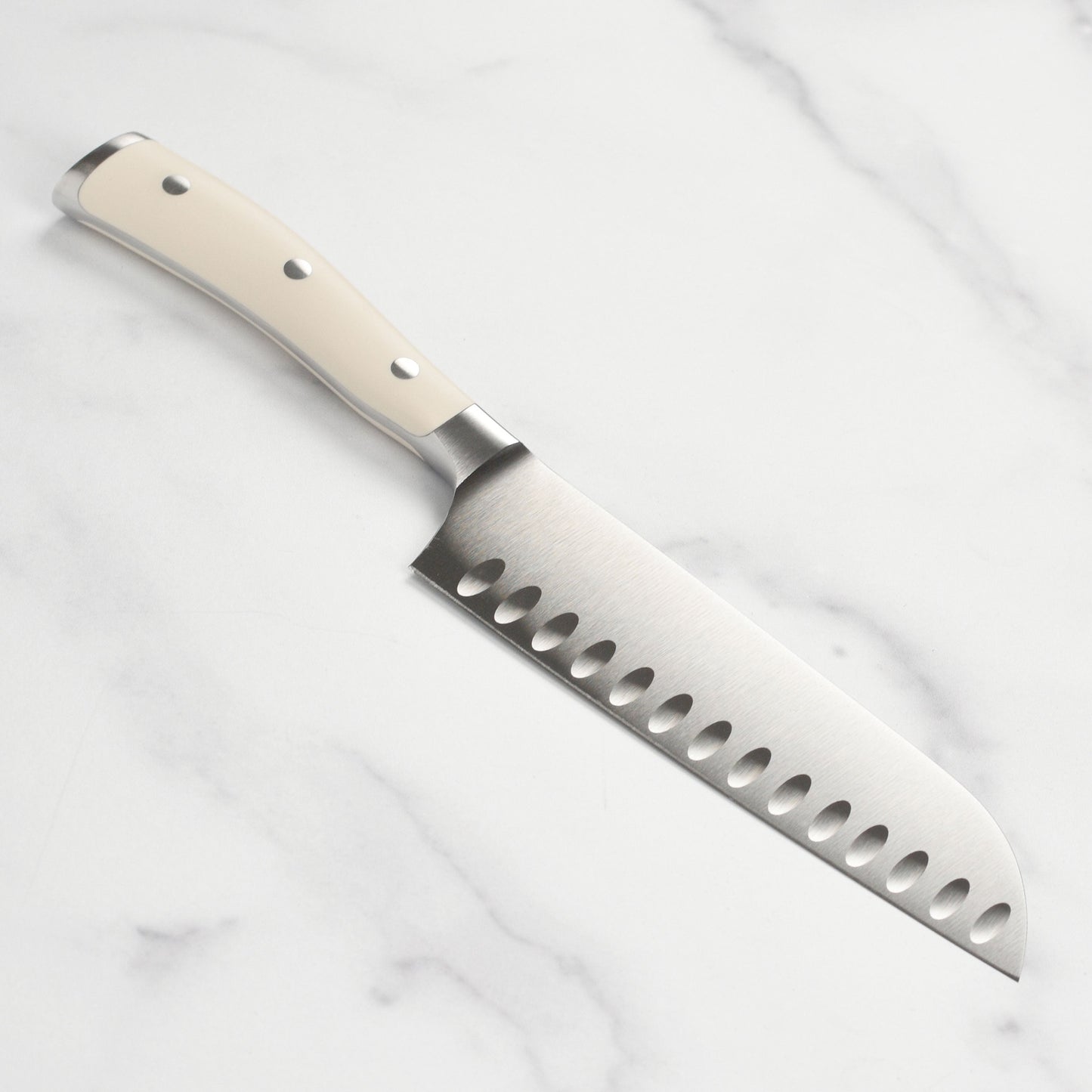 Wusthof Classic Ikon Creme 7" Hollow Edge Santoku Knife