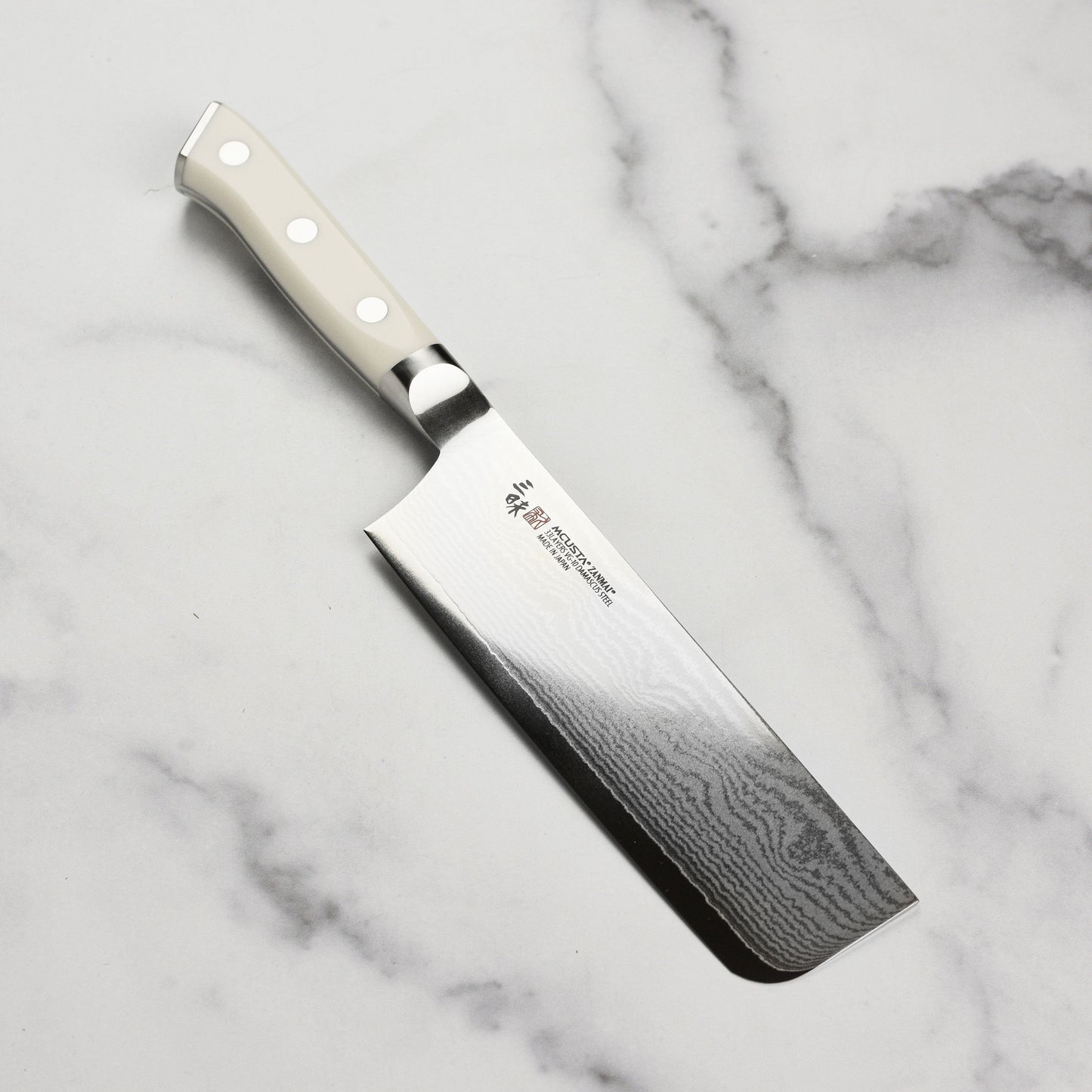 Zanmai Classic Damascus Corian 6.5" Nakiri