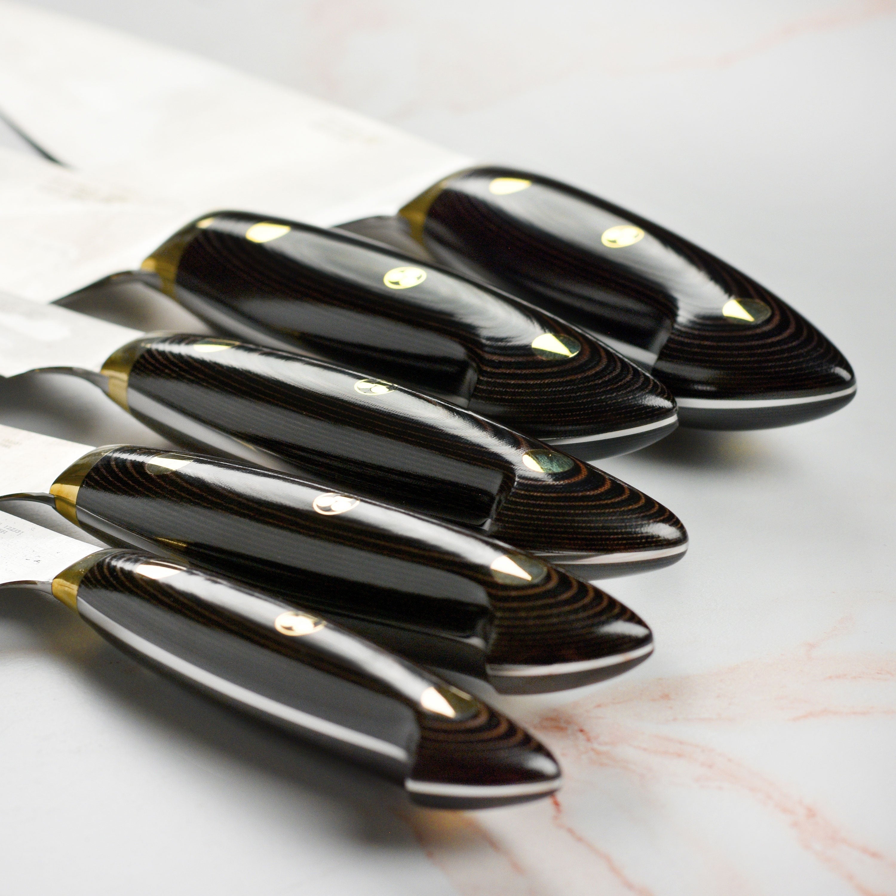 Kramer Carbon 2.0 7 Piece Magnetic Easel Knife Block Set