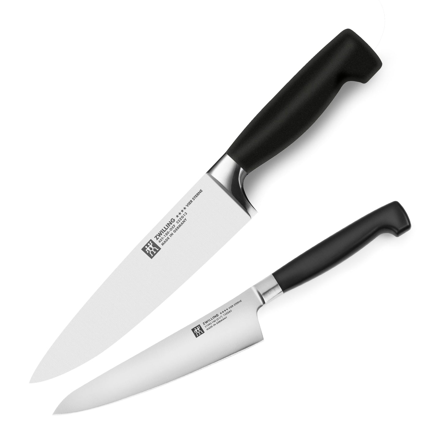 Zwilling Four Star Chef's & Prep Knife Set
