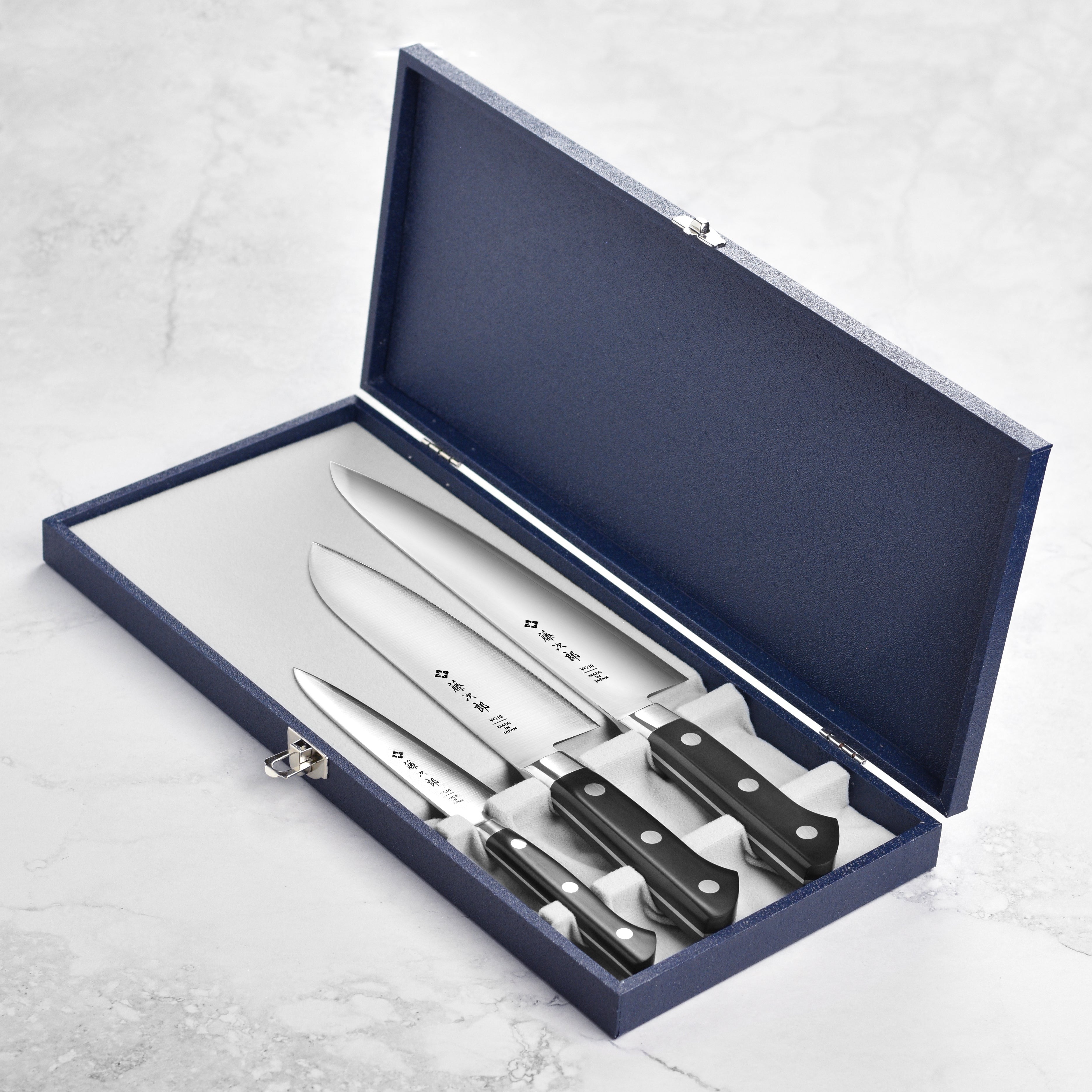 Tojiro Classic 3 Piece Knife Set