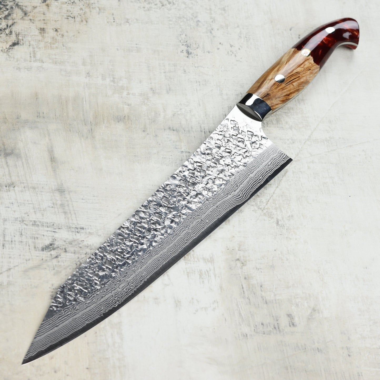 Kurosaki Shizuku Forged SG2 Damascus 9.4" Gyuto with Saya