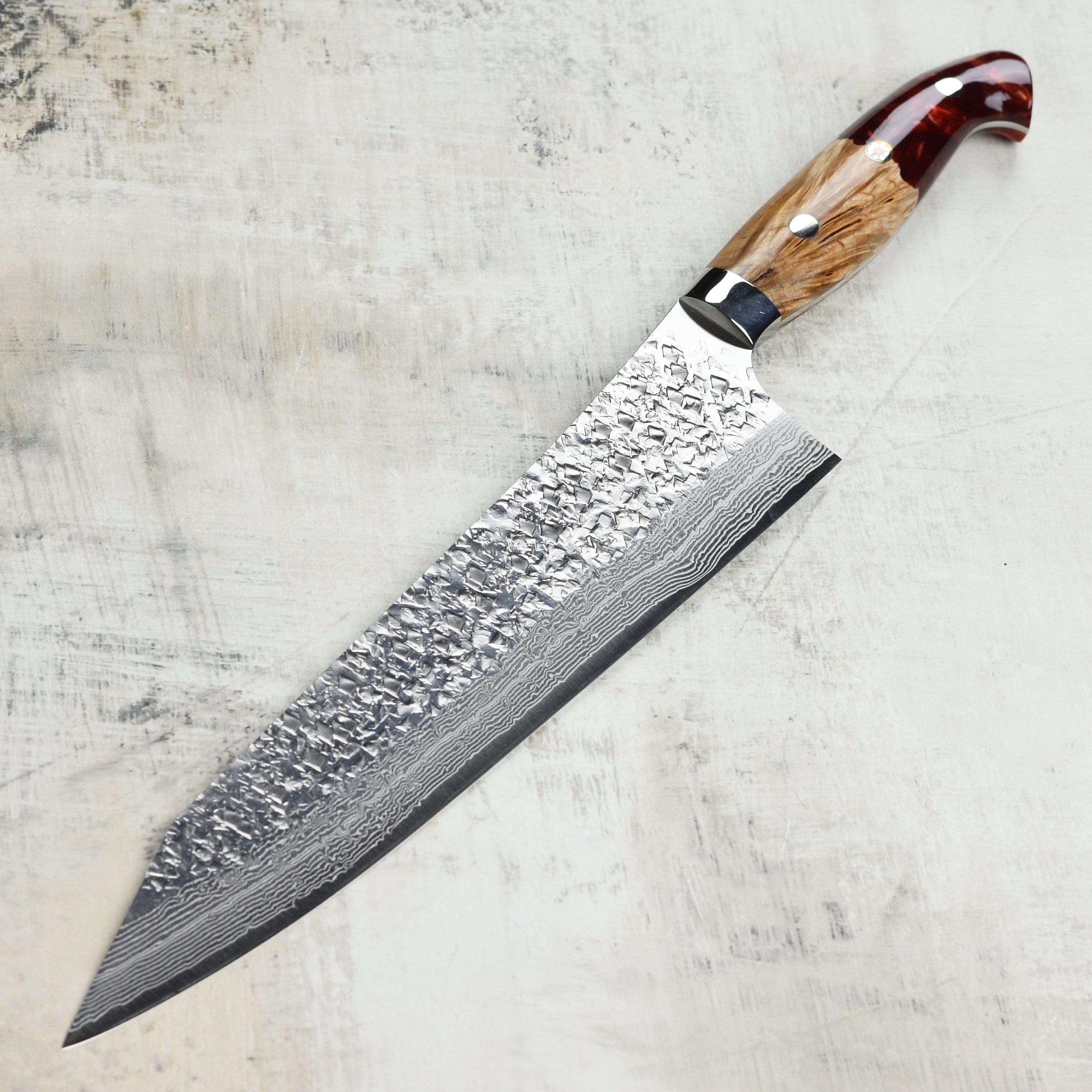 Kurosaki Shizuku Forged SG2 Damascus 9.4" Gyuto with Saya
