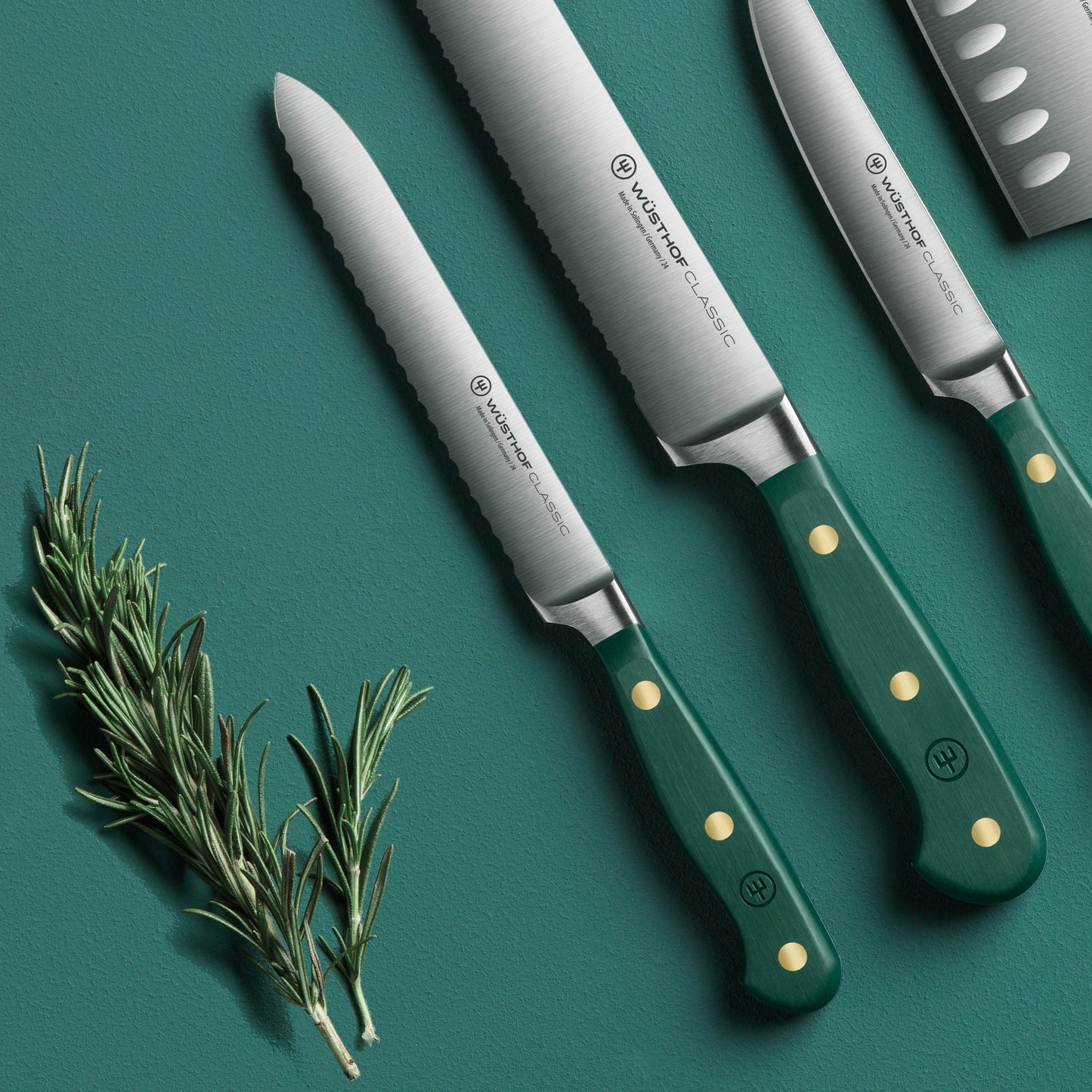 Wusthof Classic Fresh Rosemary 5" Serrated Utility Knife