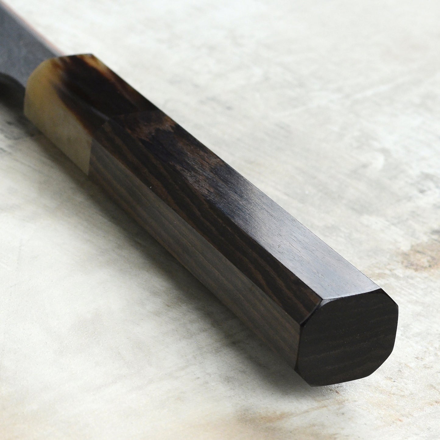 Hatsukokoro Yorokobi SLD Kurouchi Copper Damascus 7" Bunka