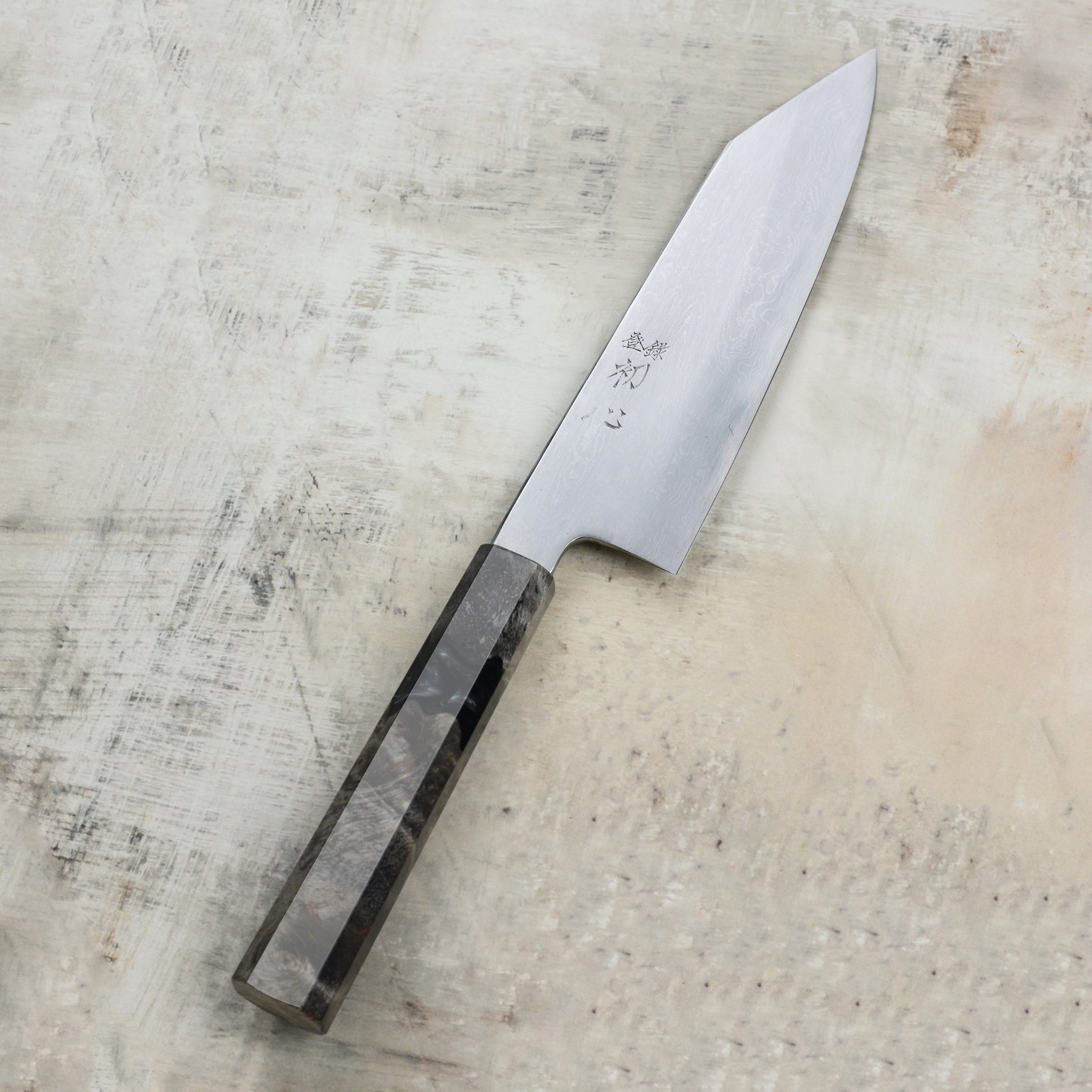 Nakagawa Aogami #1 Damascus 7" Bunka