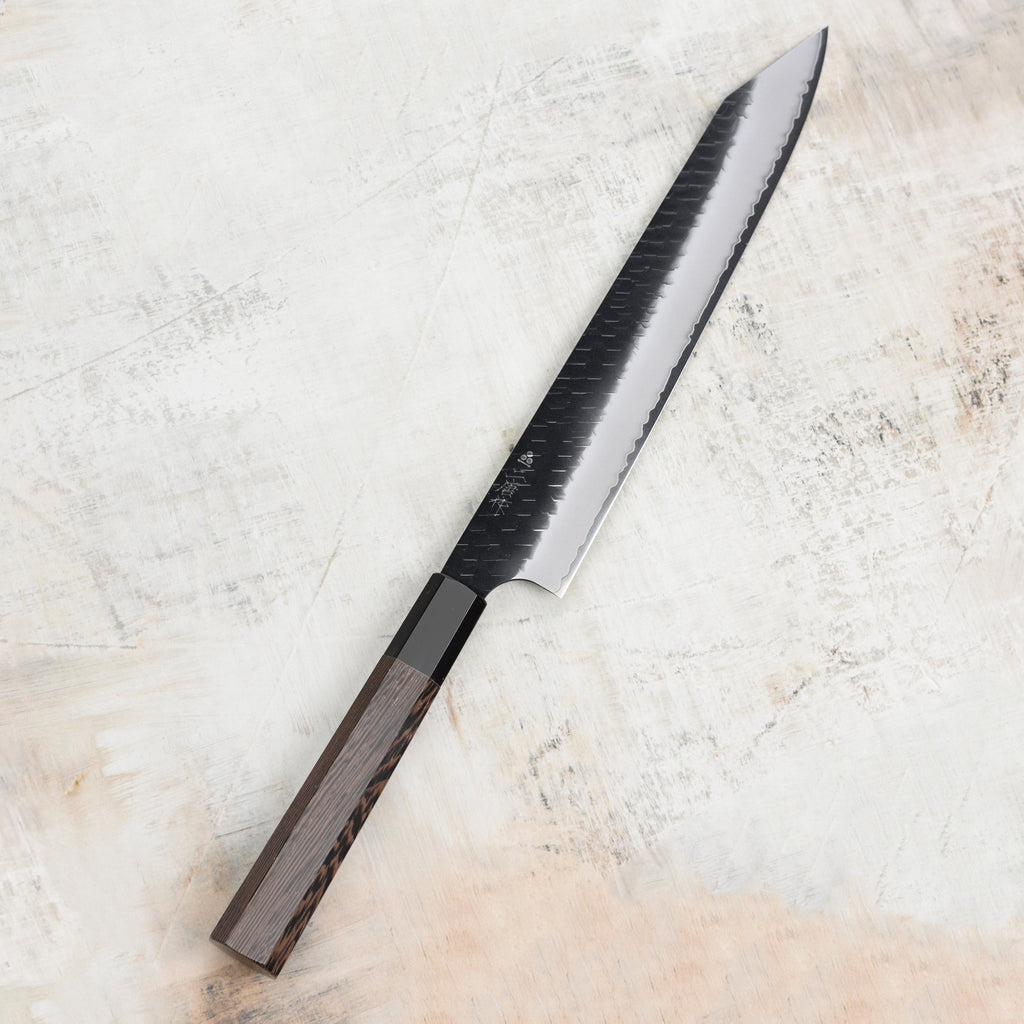 Nigara SG2 Kurouchi Tsuchime 10" Kiritsuke Sujihiki