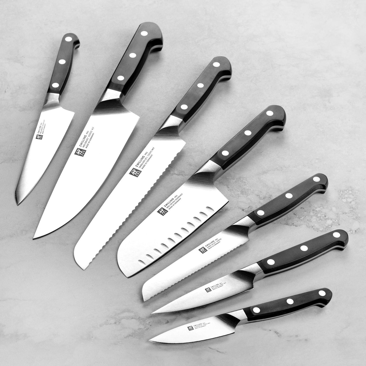 Zwilling Pro 14 Piece Acacia Knife Block Set
