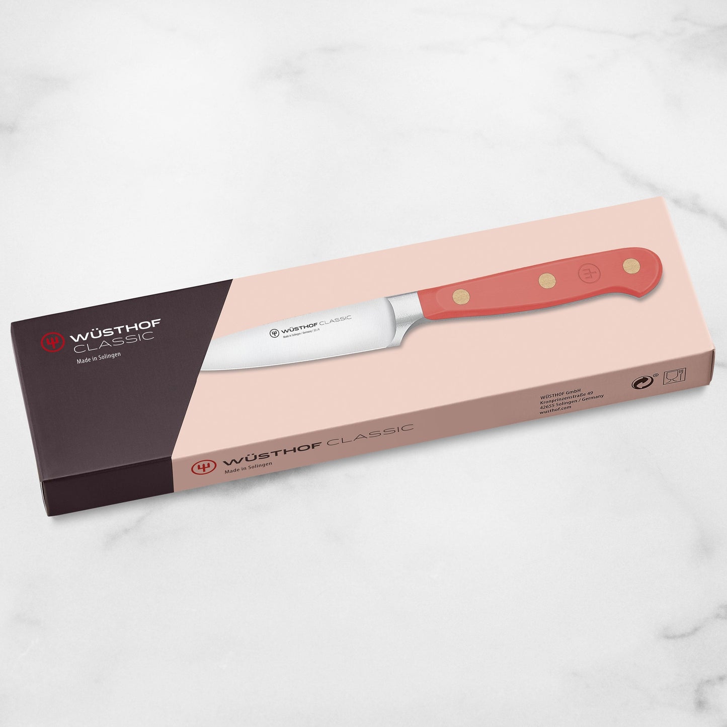 Wusthof Classic Coral Peach 3.5" Paring Knife
