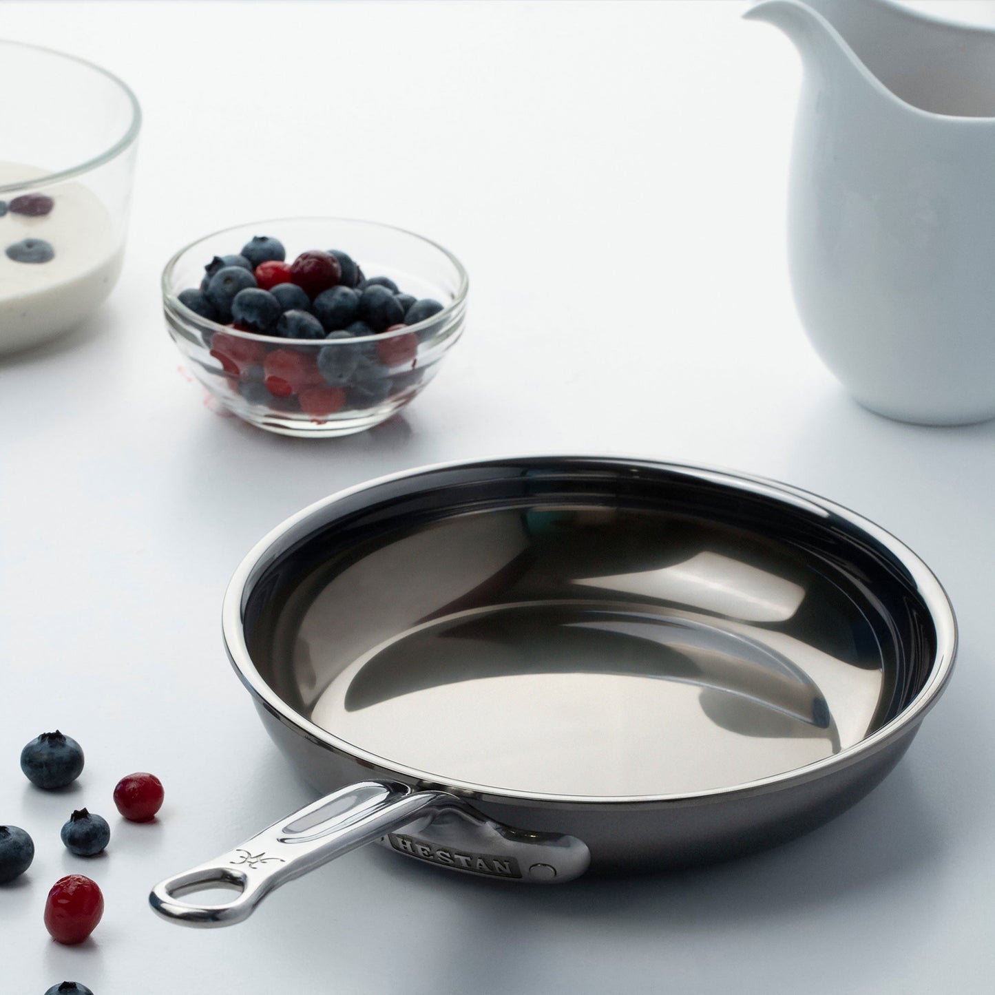 Hestan NanoBond 8.5" Titanium Stainless Steel Skillet