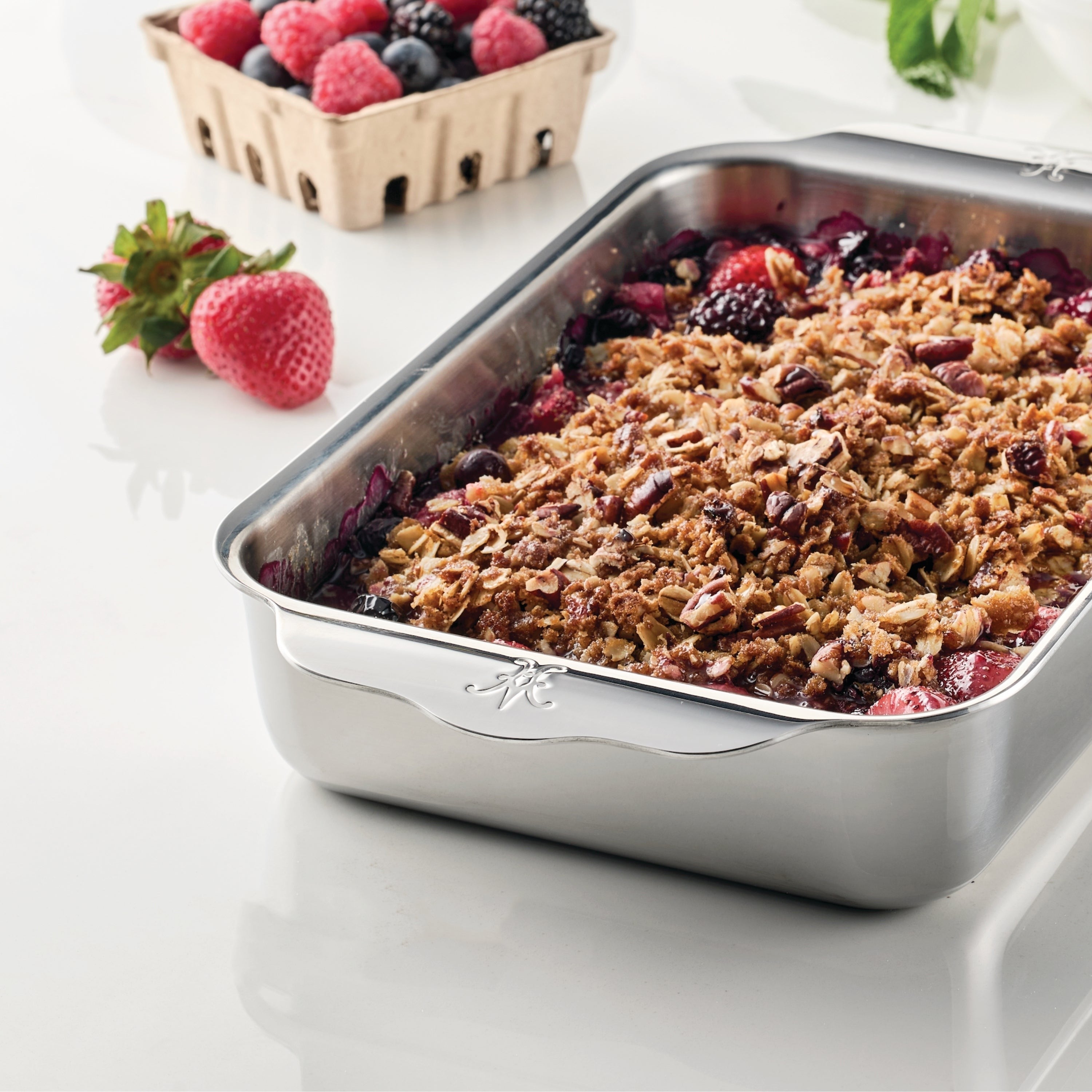 Hestan OvenBond Tri-Ply Rectangular Baking Pan, 7x10"