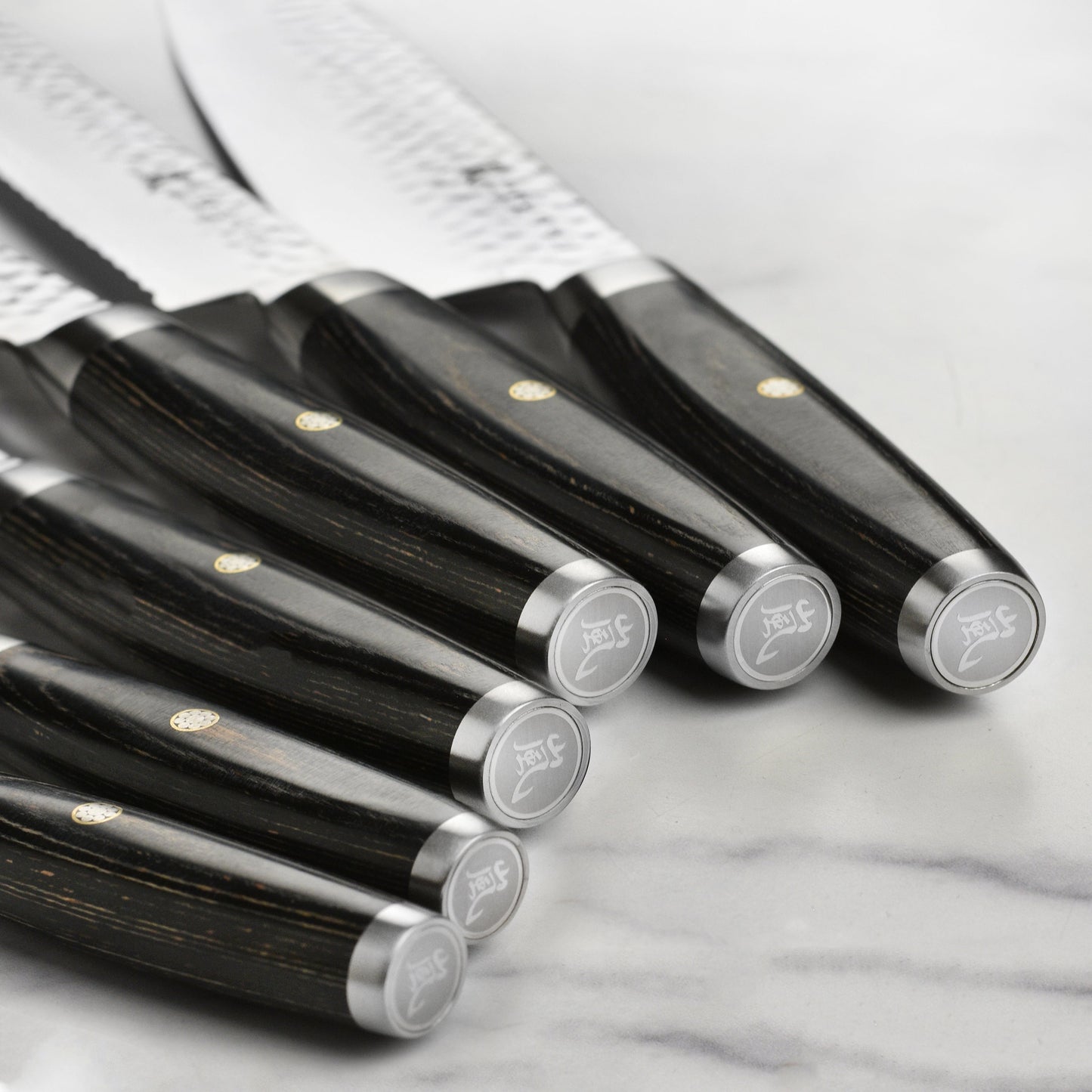 Yaxell Ketu SG2 15 Piece Gray Ash Knife Block Set