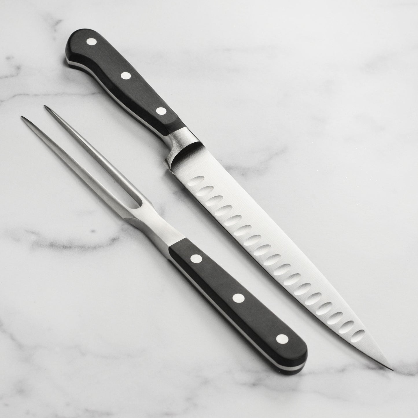 Wusthof Classic 2 Piece Hollow Edge Carving Set
