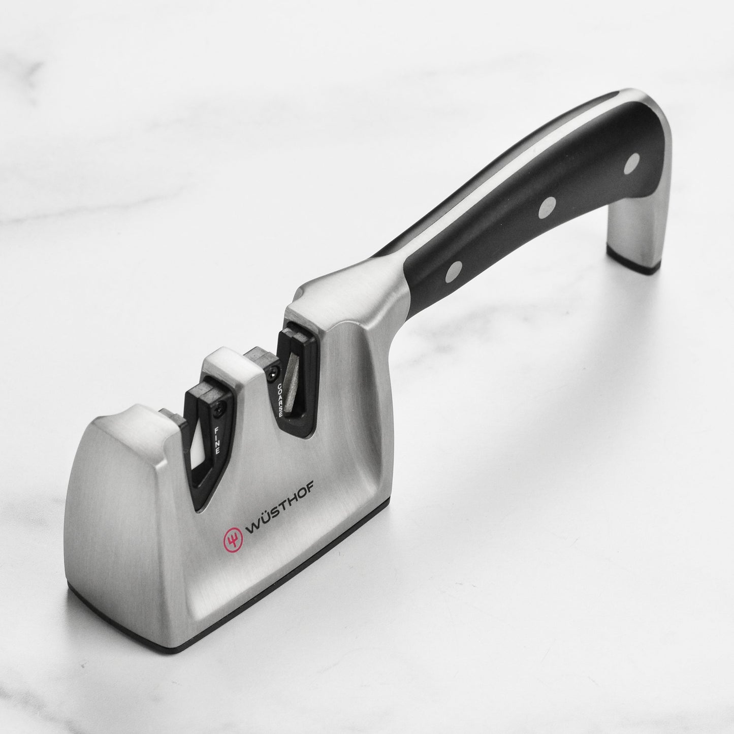 Wusthof 2 Stage Stainless Steel Hand-Held Knife Sharpener