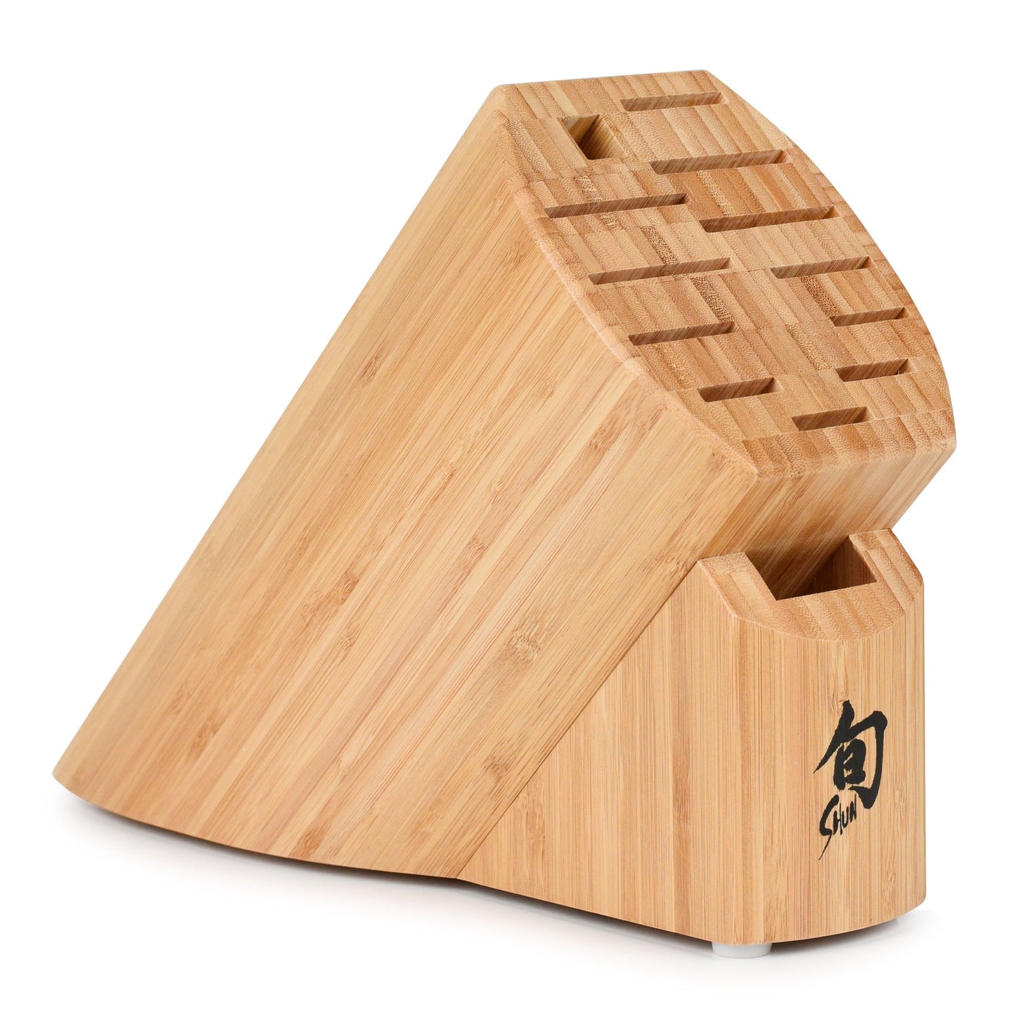 Shun 13 Slot Bamboo Knife Block