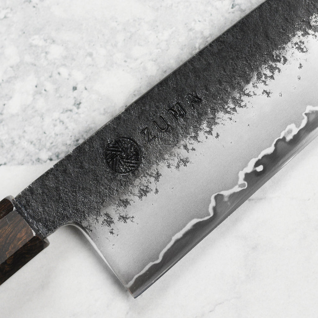 Zuma Black Forged Bunka & Chef's Knife Set with Sheaths