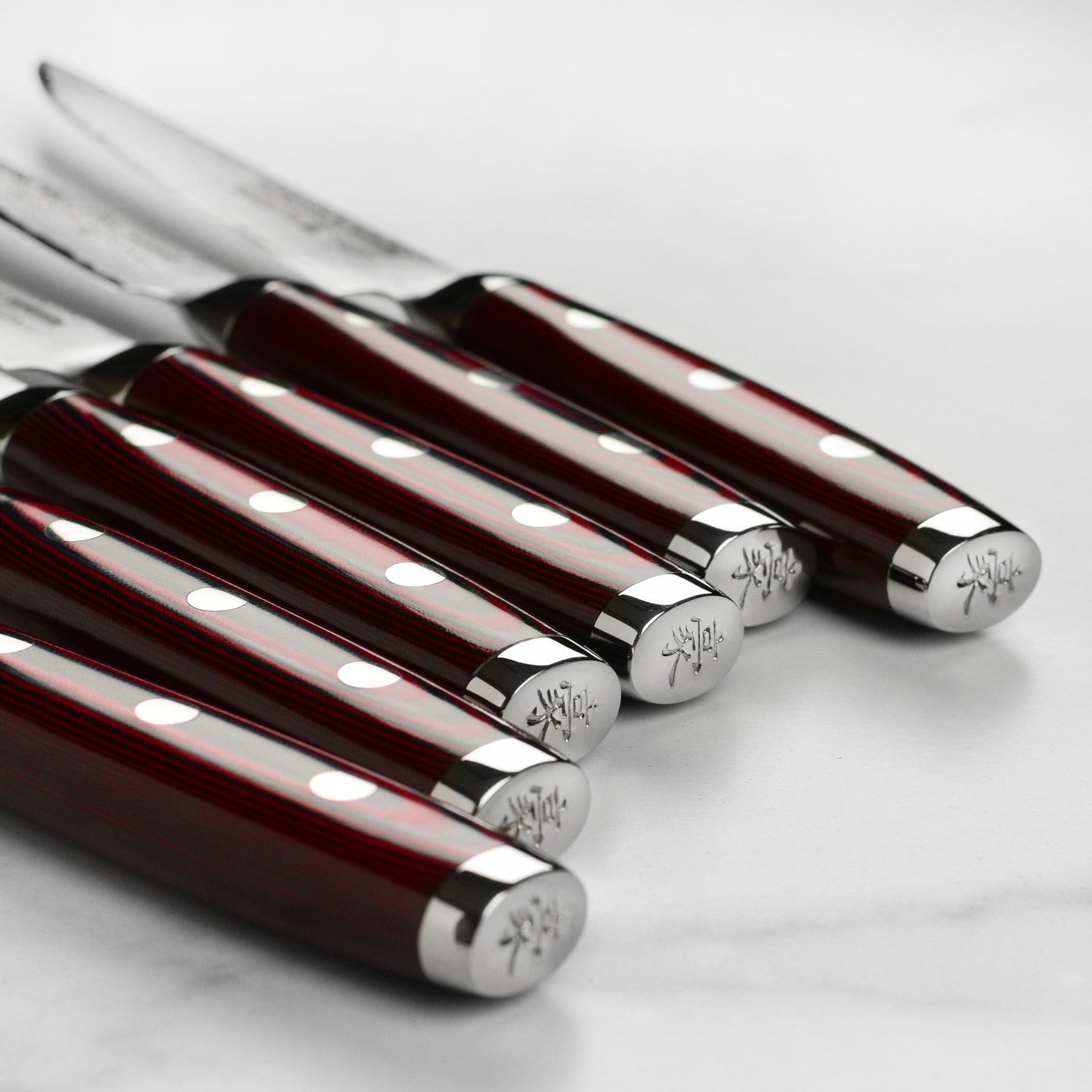 Yaxell Super Gou SG2 6 Piece Steak Knife Set