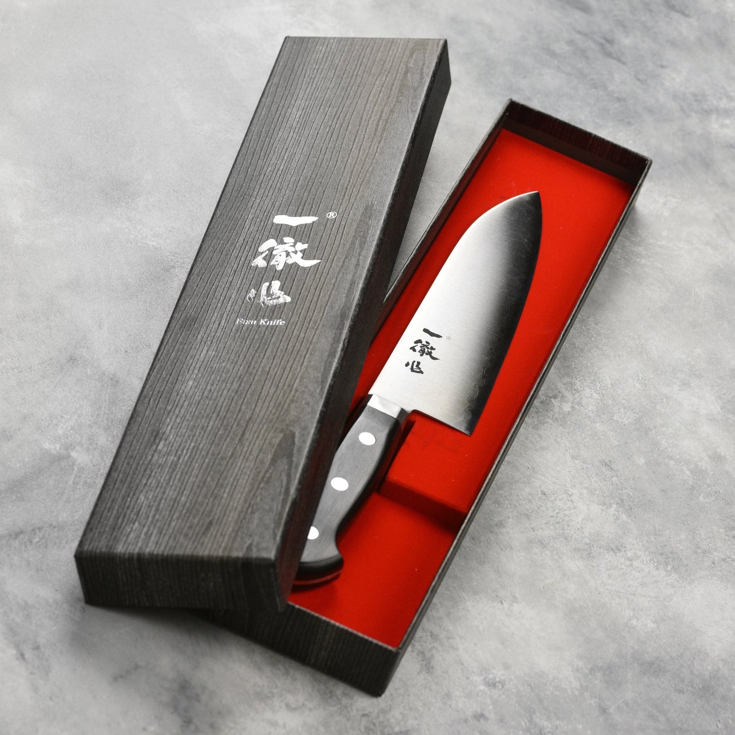 Ittetsu Aogami Super Carbon Steel 7" Santoku