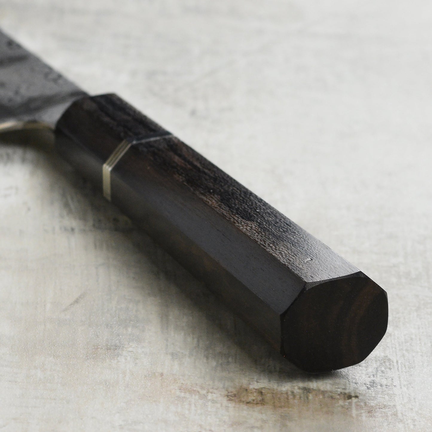 Shoichi Hashimoto Shiomachi Aogami #2 + Shirogami #2 Coreless Damascus 9.4" Gyuto