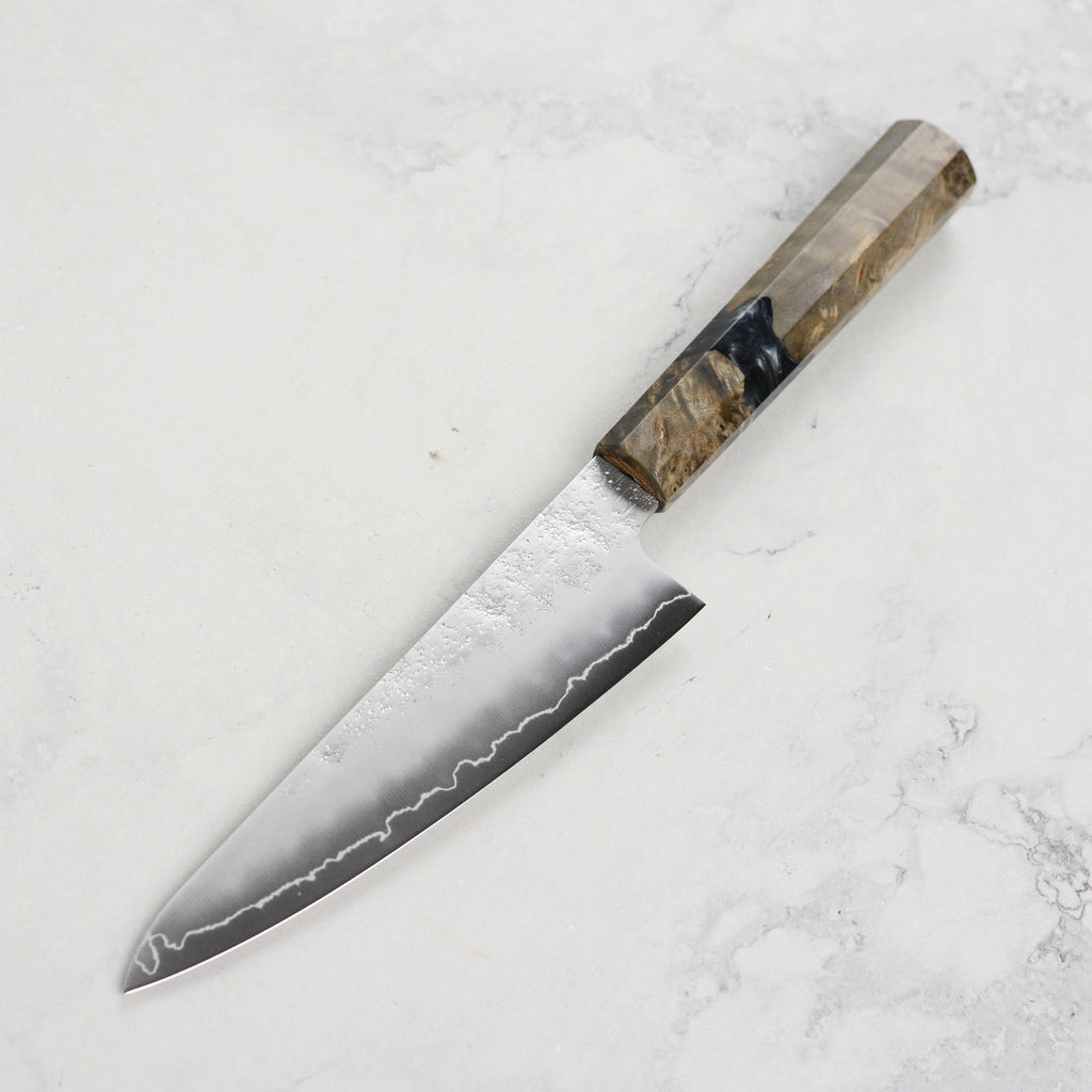 Hatsukokoro Ginrei Ginsan Nashiji 5.9" Ko-Santoku