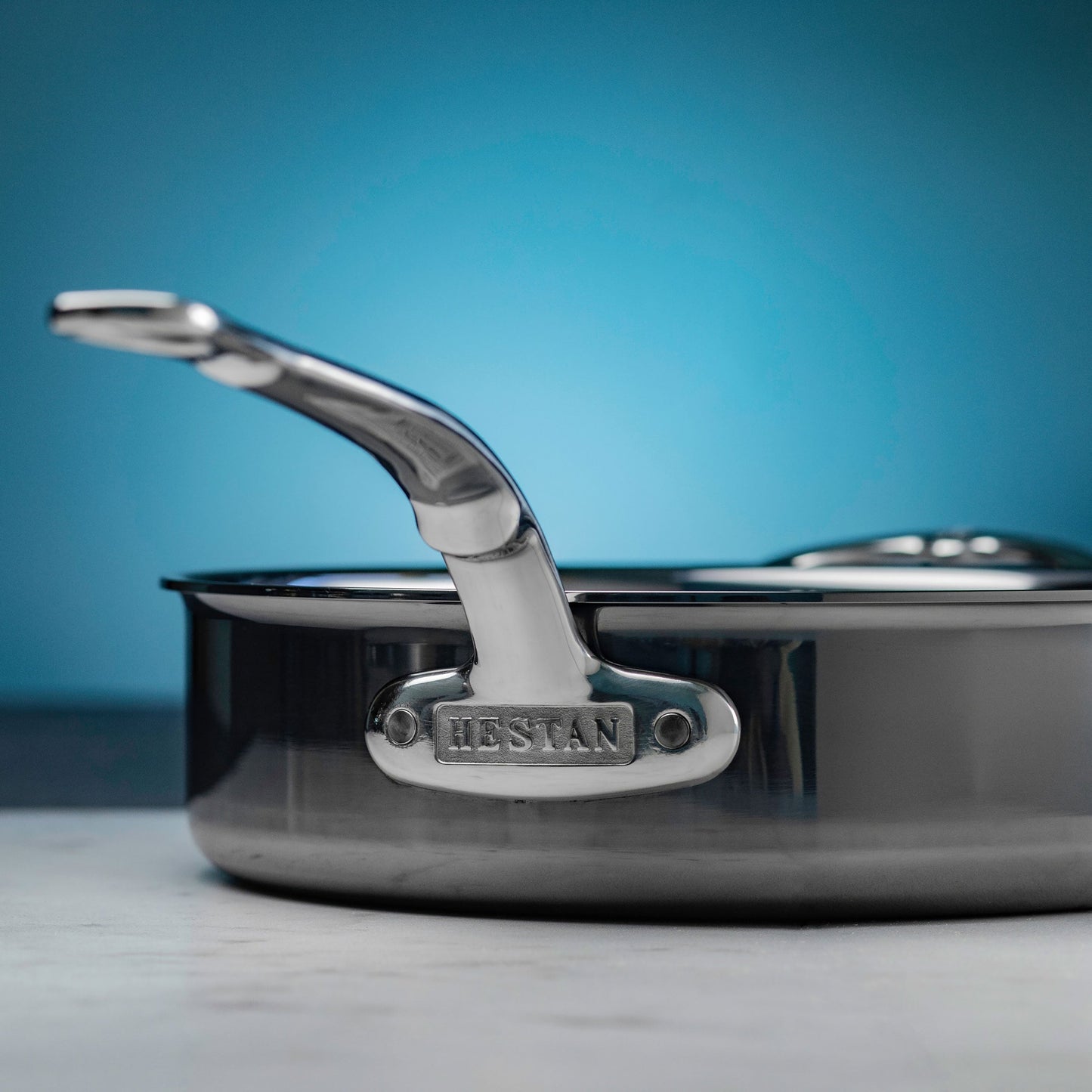 Hestan NanoBond 5-quart Titanium Stainless Steel Saute Pan