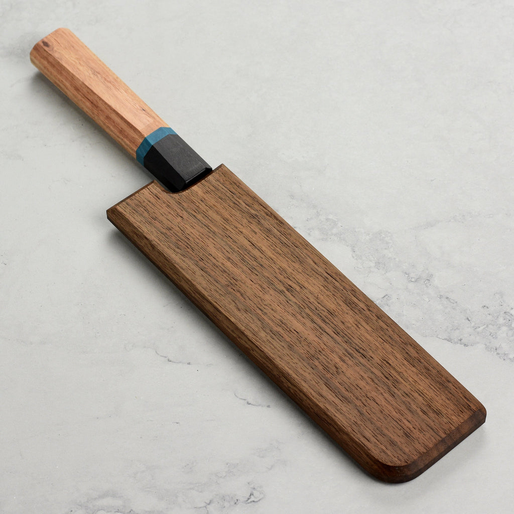 Walnut Magnetic Saya for 7" Nakiri