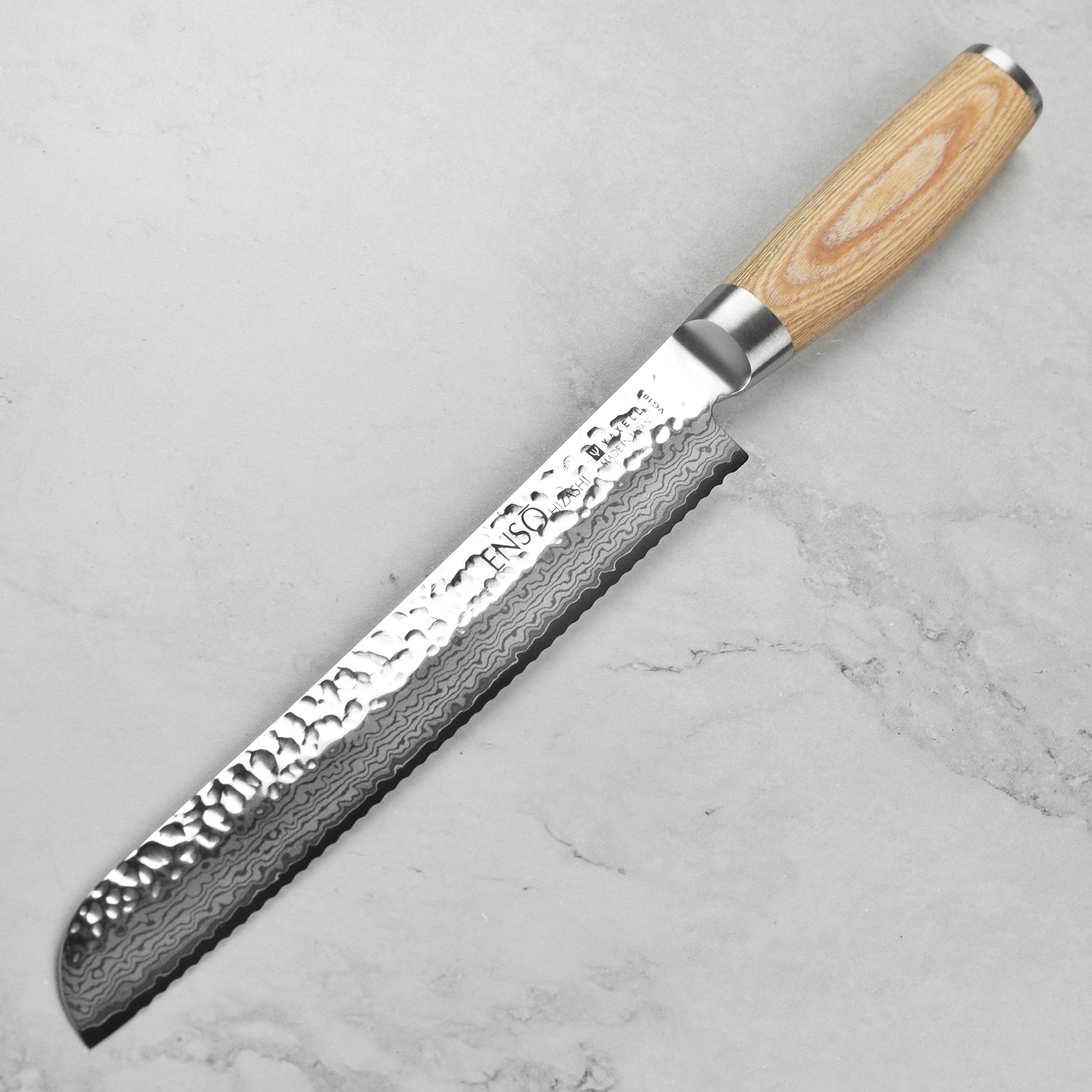 Enso Hizashi 9" Bread Knife with Sheath