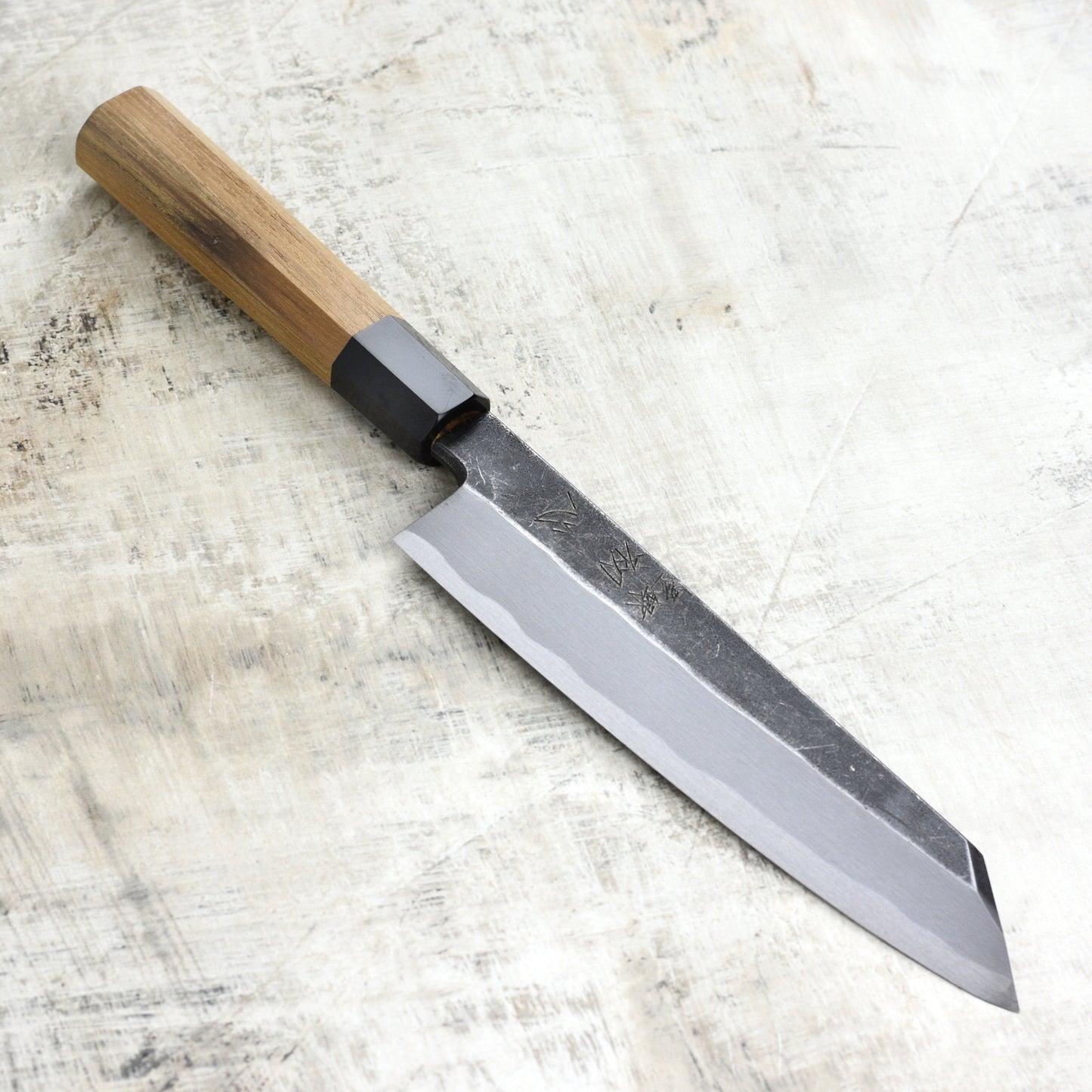 Hatsukokoro Shirasagi Aogami #2 Kurouchi Single-Bevel 8.25" Kiritsuke Gyuto