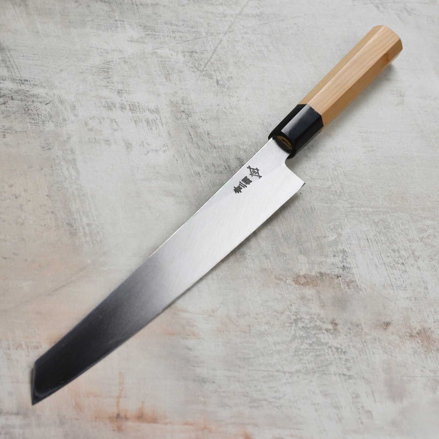 Itsuo Doi Aogami #2 Migaki 10.6" Single-Bevel Kiritsuke Yanagiba