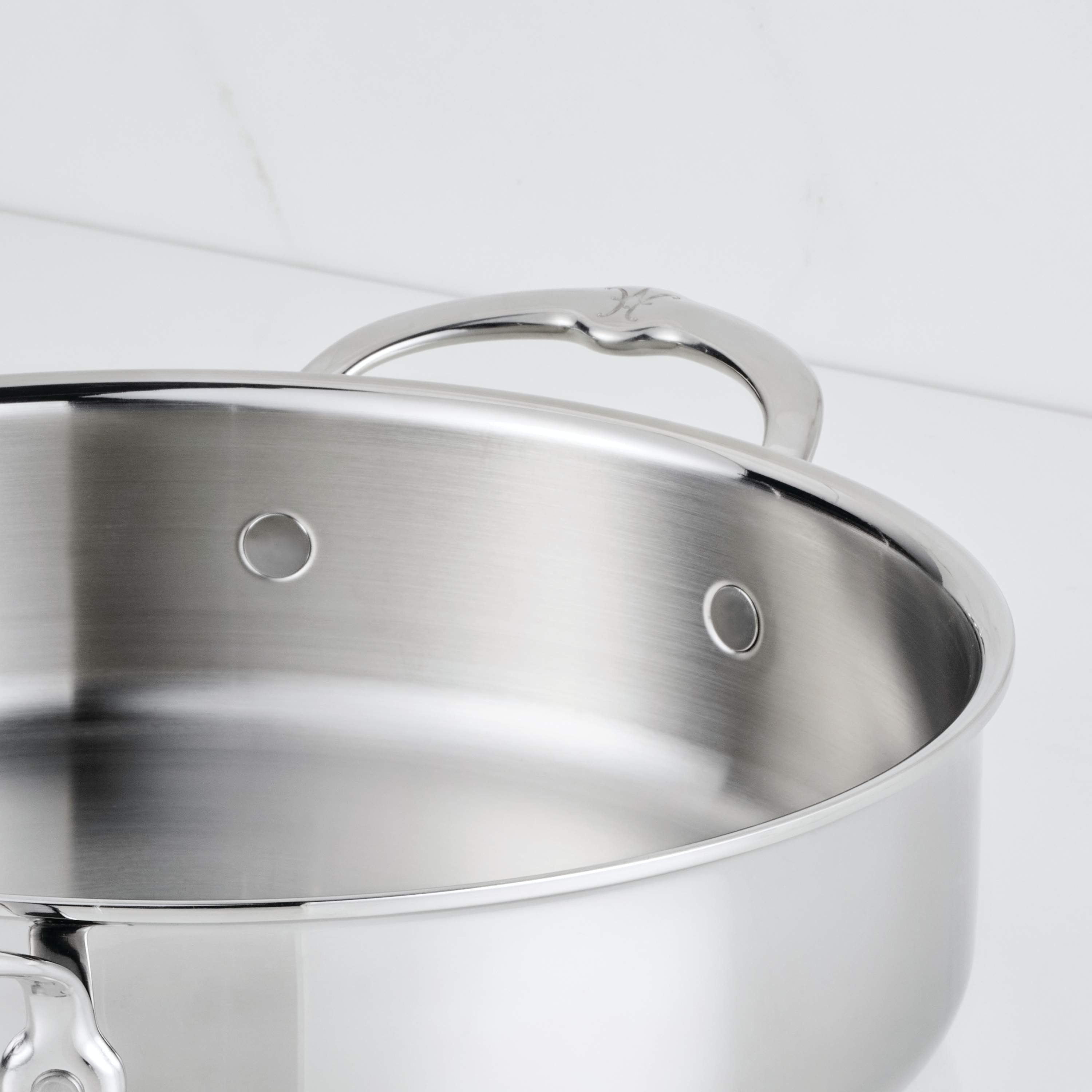 Hestan ProBond Luxe 3.5-quart Stainless Steel Sauteuse