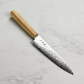 Hatsukokoro Ryuhyo SG2 Damascus 5.9" Petty, Olivewood