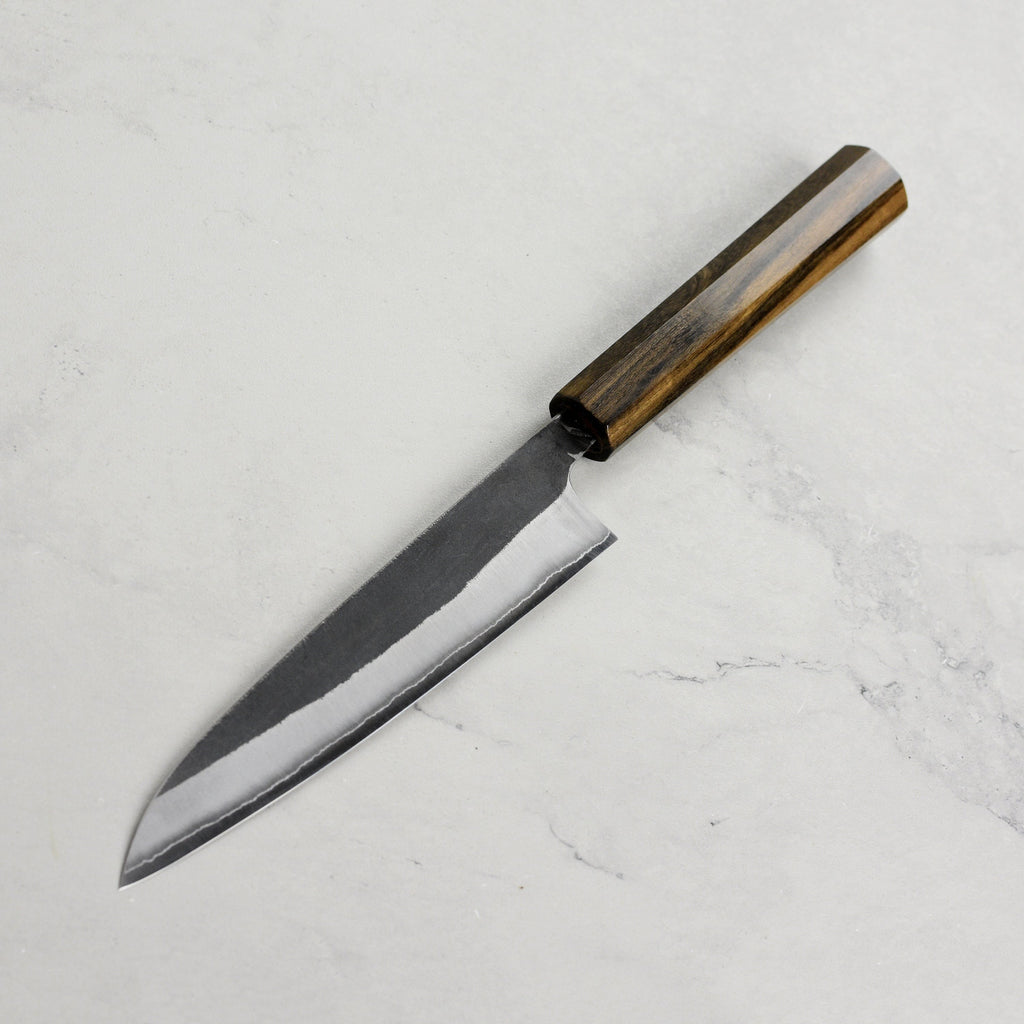 Hatsukokoro Kurokaze Shirogami #2 Kurouchi Stainless Clad 5.9" Petty