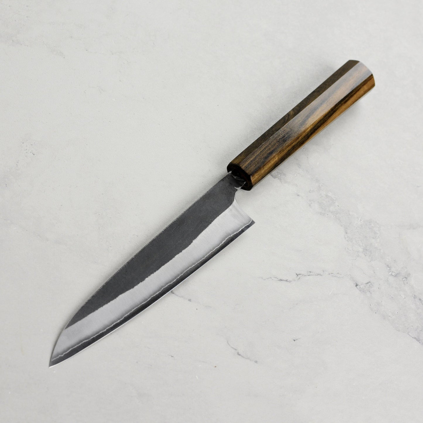 Hatsukokoro Kurokaze Shirogami #2 Kurouchi Stainless Clad 5.9" Petty