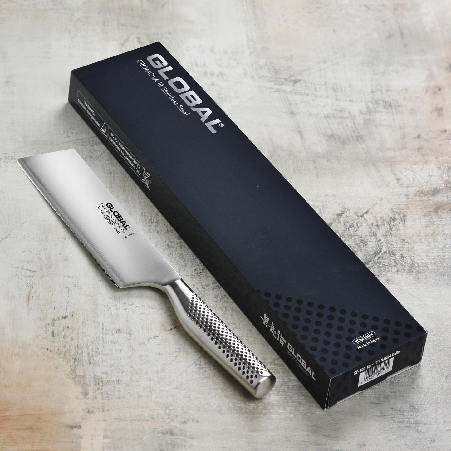 Global Model X 7" Nakiri Knife