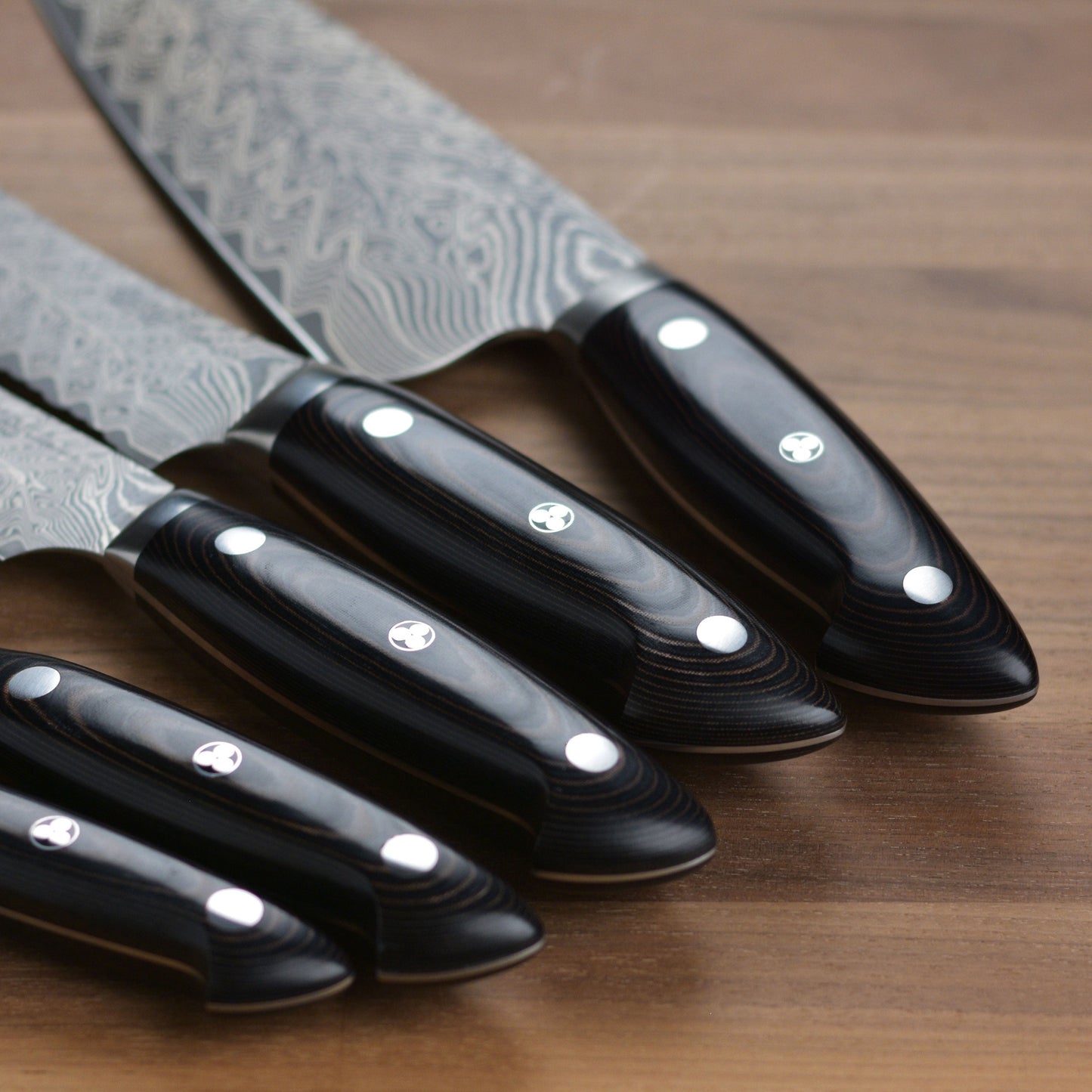 Kramer Stainless Damascus 7 Piece Knife Block Set