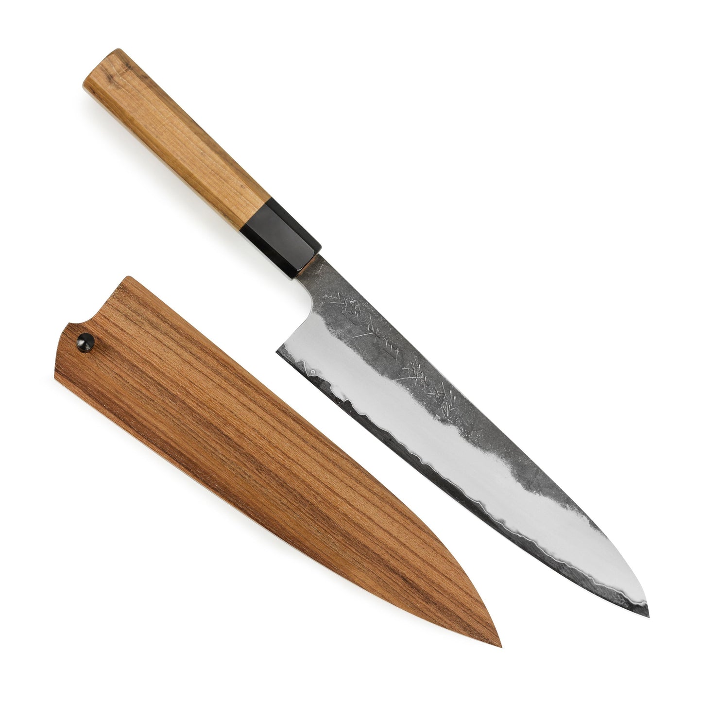 Enso Hand-Forged Aogami Super 8.25" Gyuto with Saya