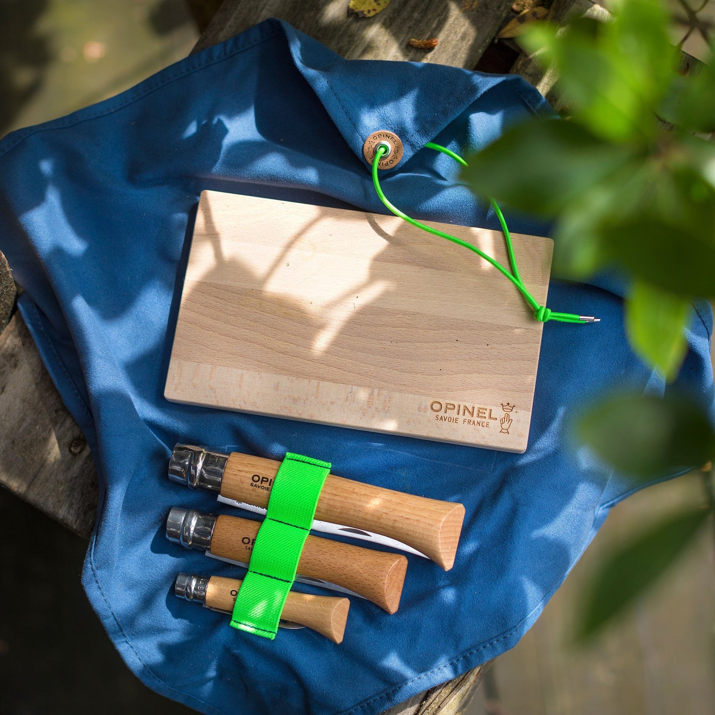 Opinel Nomad Outdoor Camping Folding Knife & Utensil Kit