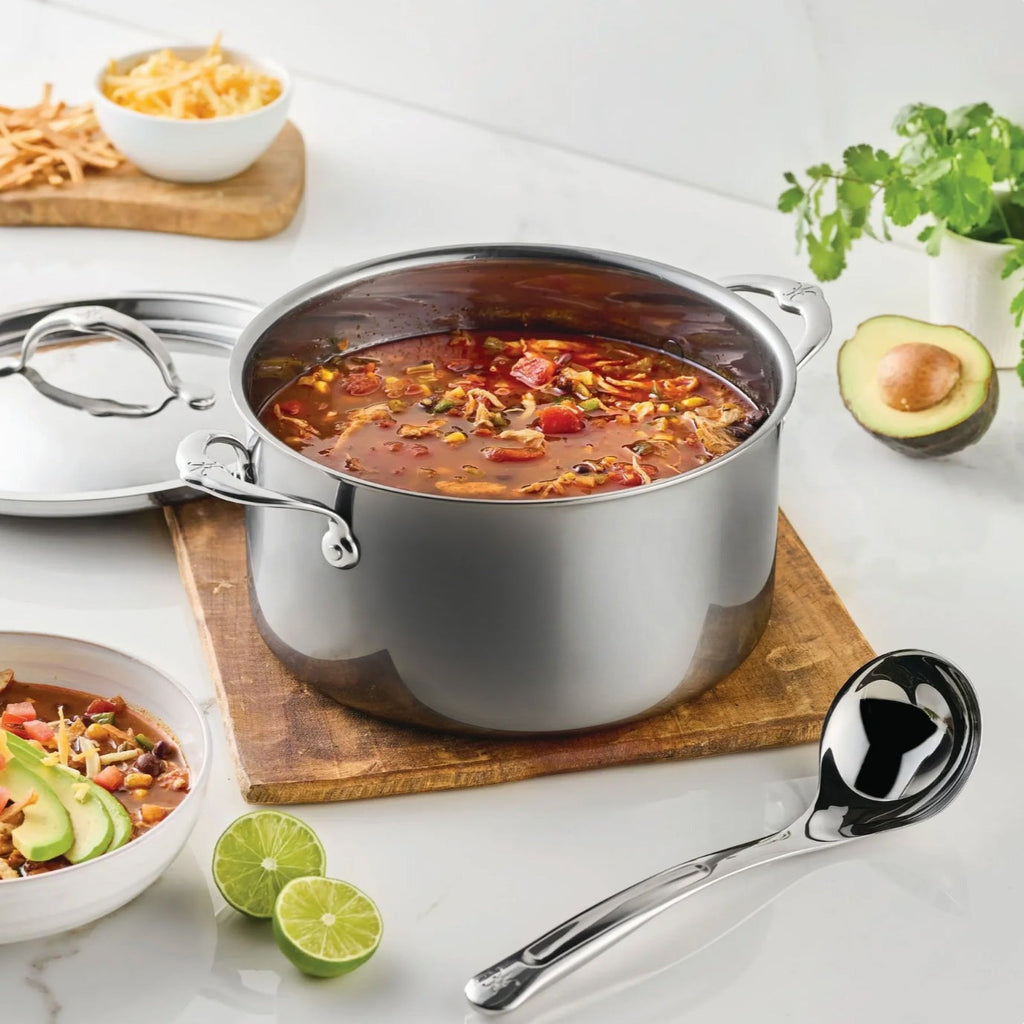 Hestan NanoBond 6-quart Titanium Stainless Steel Stock Pot