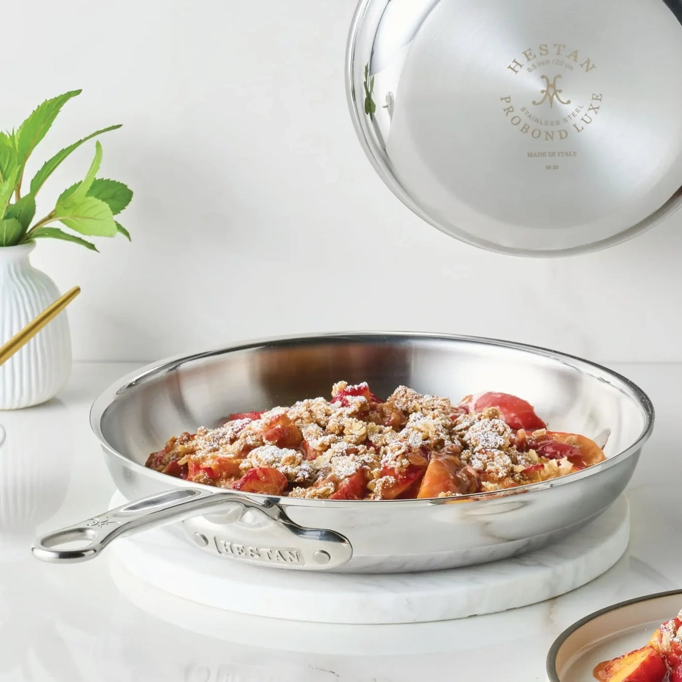 Hestan ProBond Luxe 17 Piece Stainless Steel Cookware Set