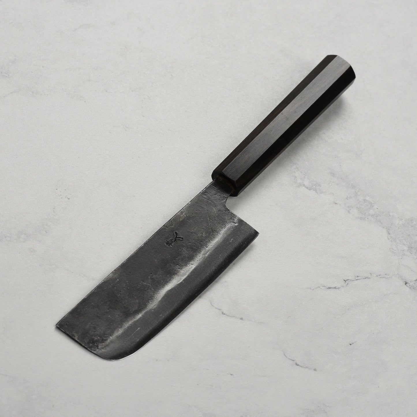 Hatsukokoro Kurogane Aogami #2 Kurouchi 4.7" Ko-Nakiri