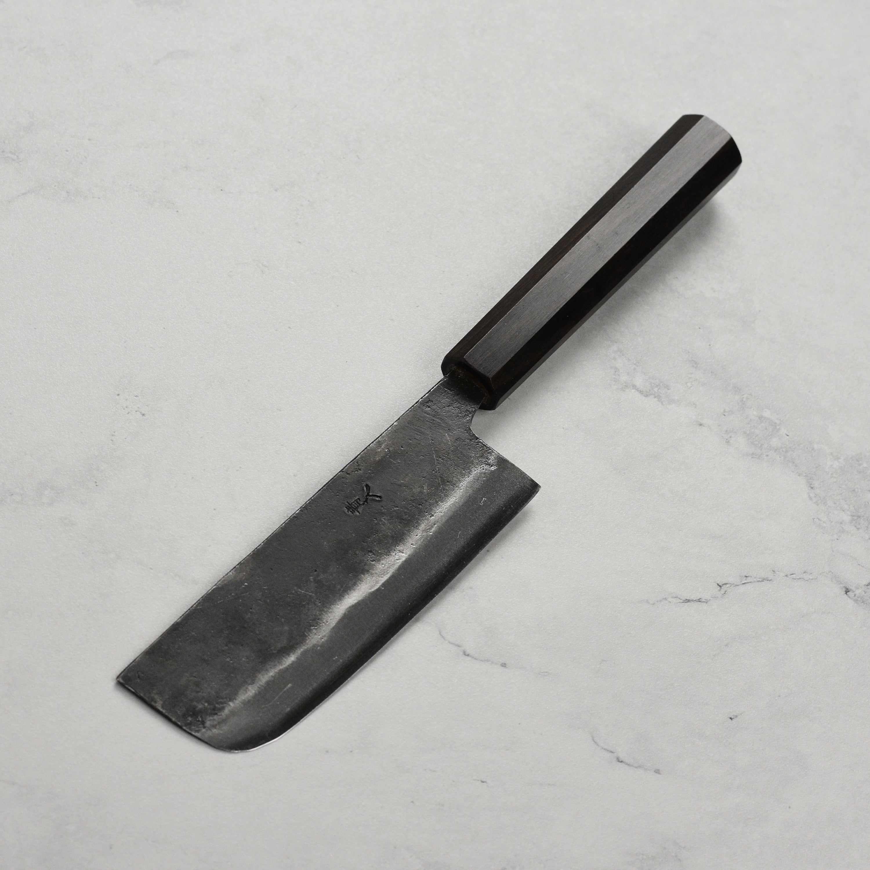 Hatsukokoro Kurogane Aogami #2 Kurouchi 4.7" Ko-Nakiri