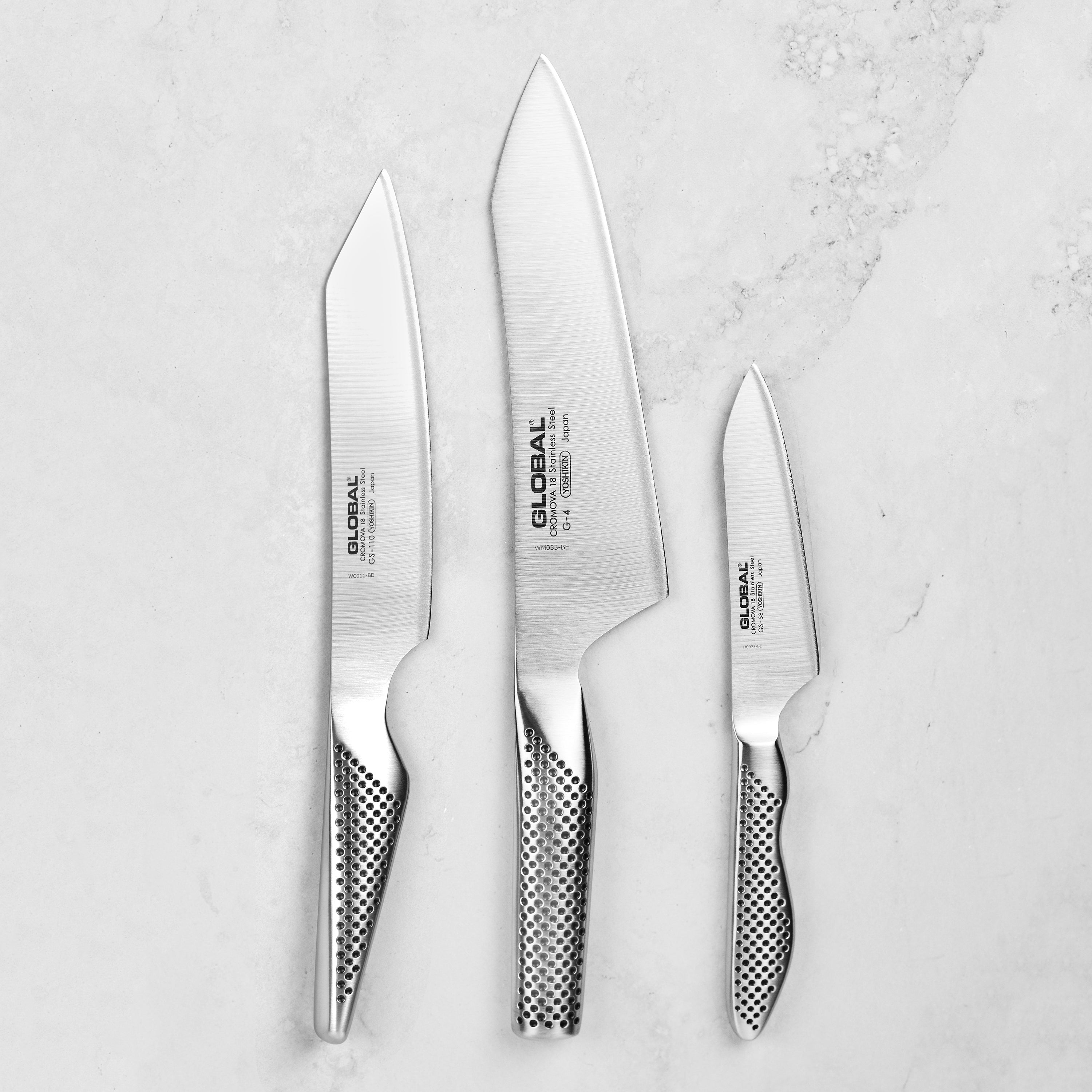 Global 40th Anniversary 3 Piece Knife Set