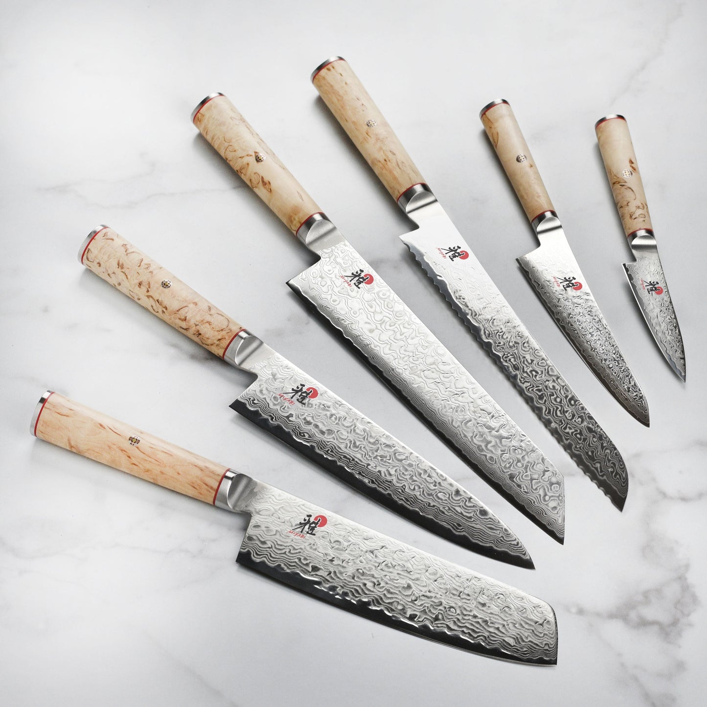 Miyabi Birchwood SG2 8 Piece Magnetic Easel Knife Set