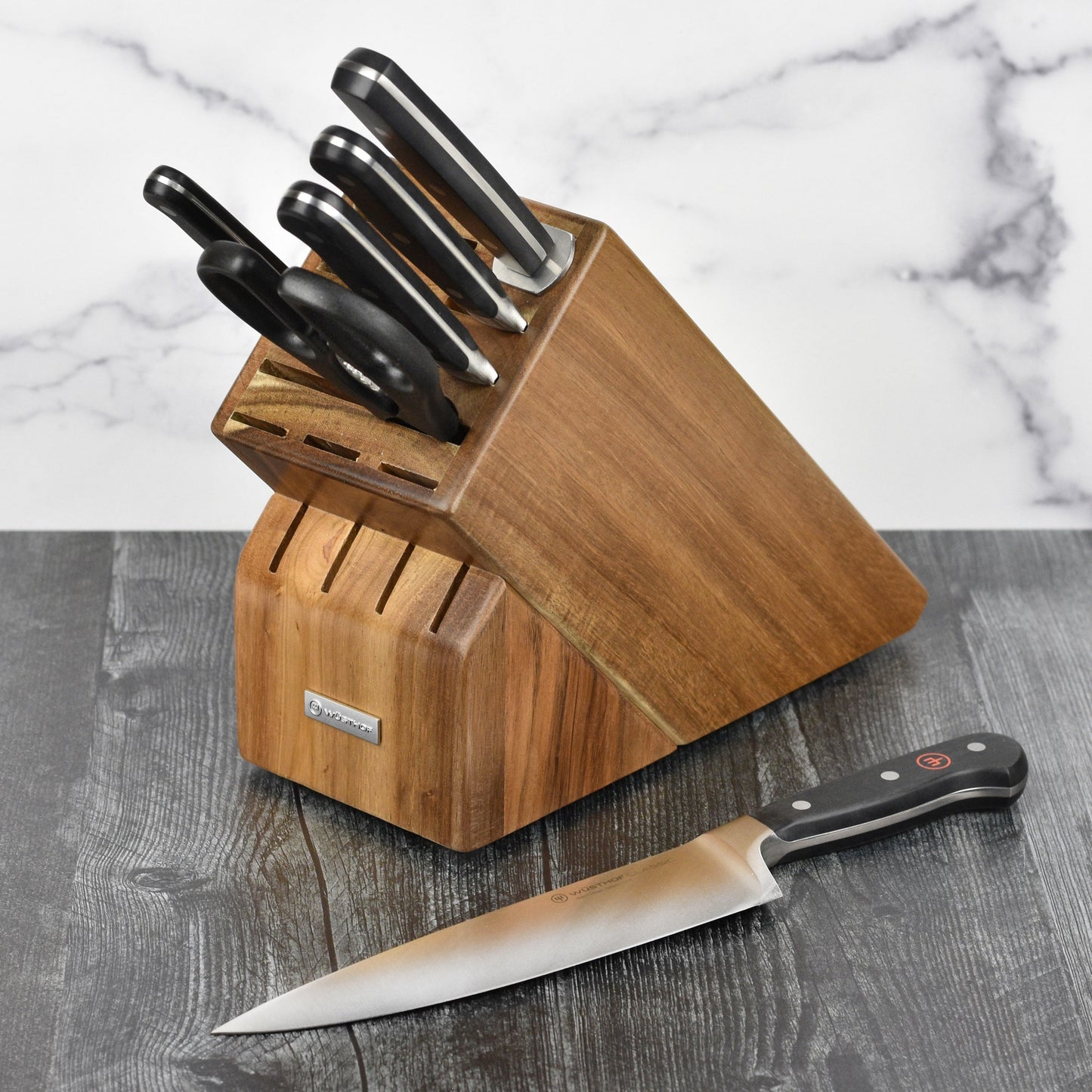 Wusthof 15 Slot Acacia Knife Block