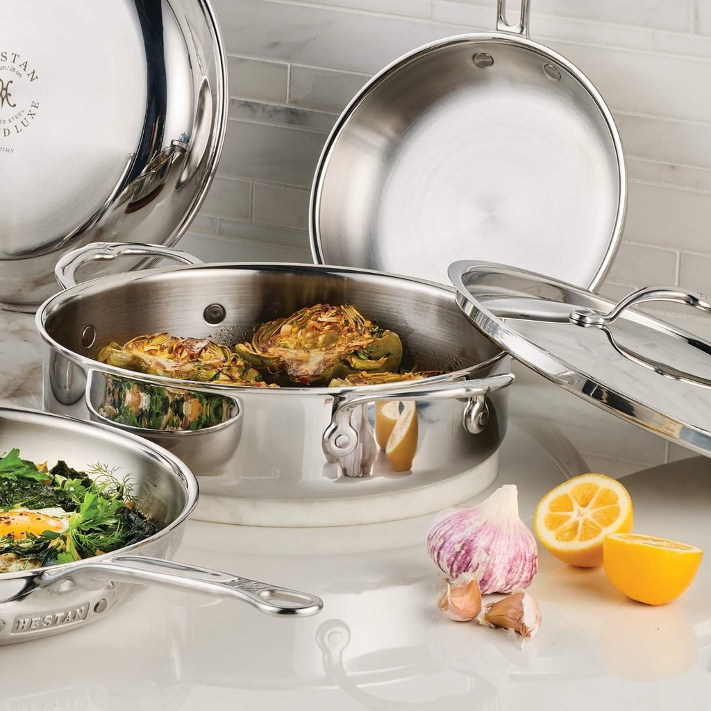 Hestan ProBond Luxe 3.5-quart Stainless Steel Sauteuse