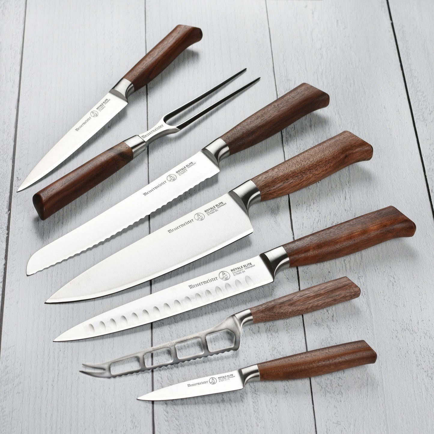 Messermeister Royale Elite 8 Piece Magnetic Knife Block Set