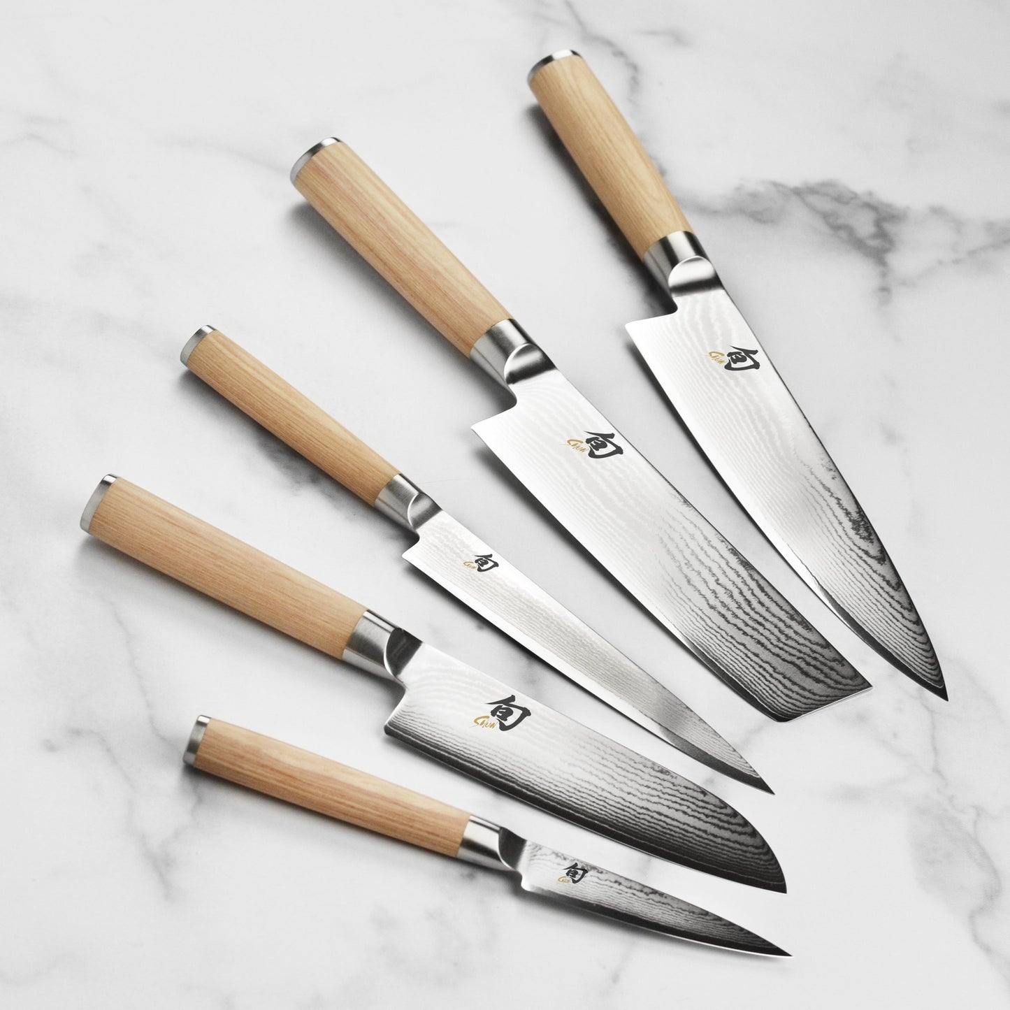 Shun Classic Blonde 7 Piece Knife Block Set