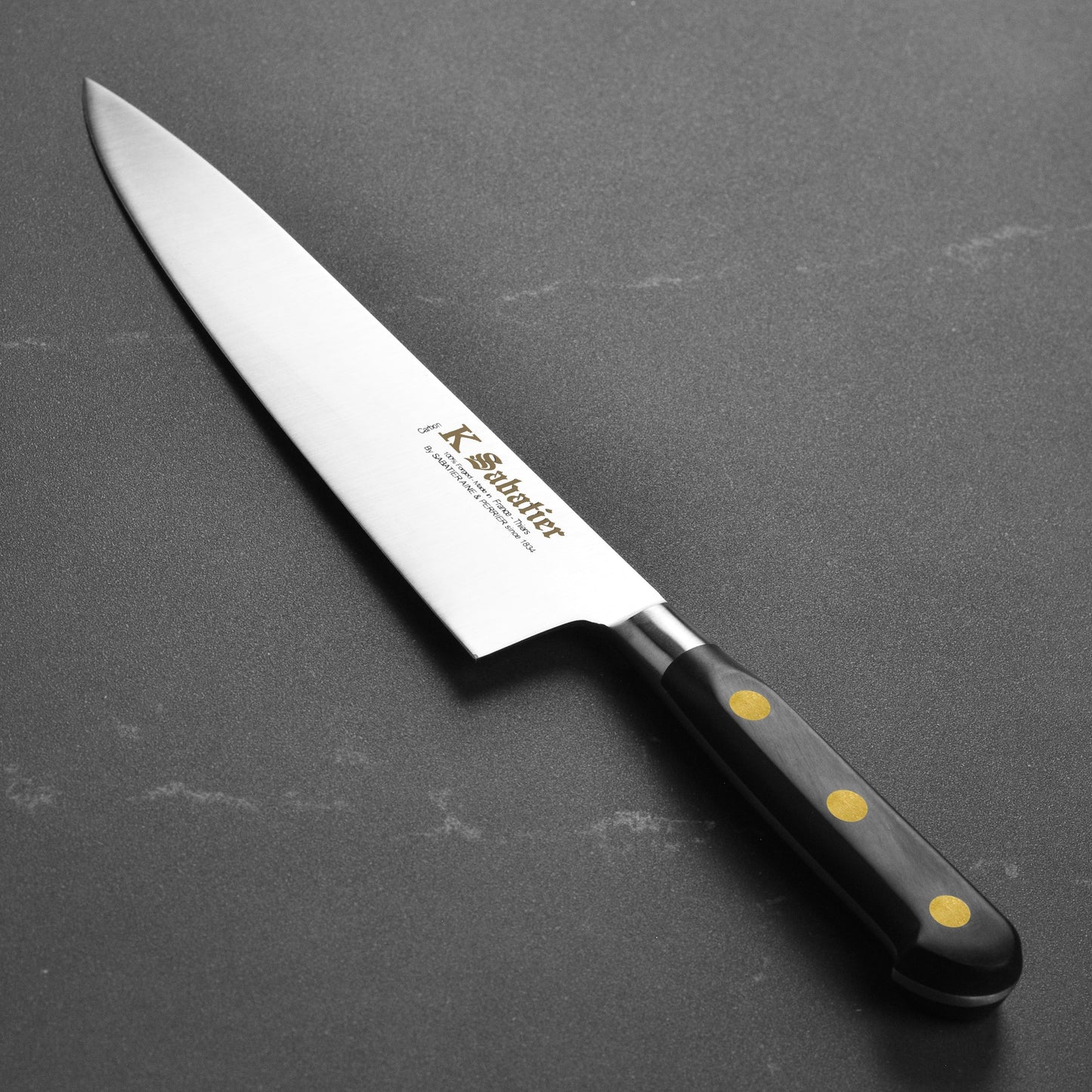 K Sabatier Au Carbone Bolsterless 8.75" Chef's Knife