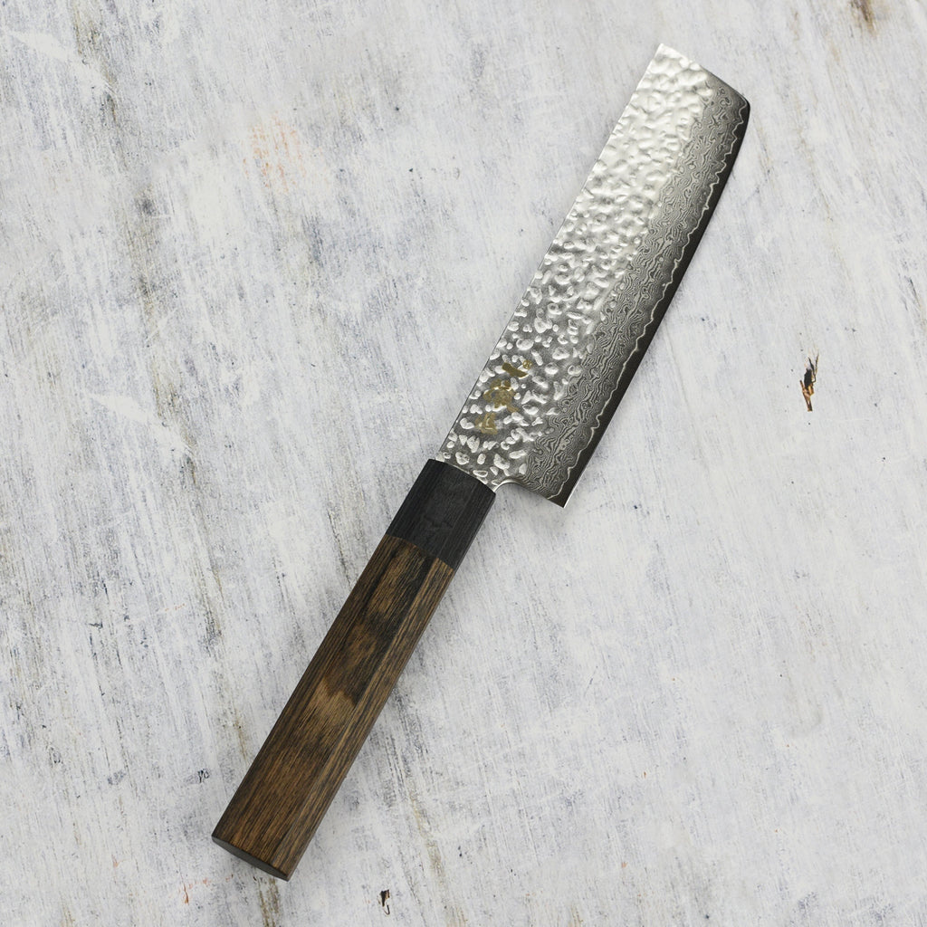 Ittetsu VG10 Hammered Damascus 5" Nakiri
