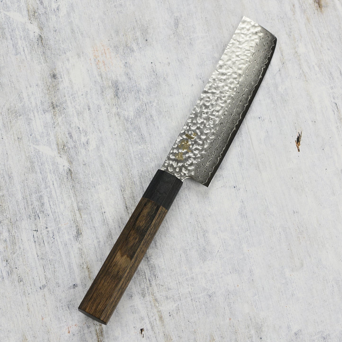 Ittetsu VG10 Hammered Damascus 5" Nakiri